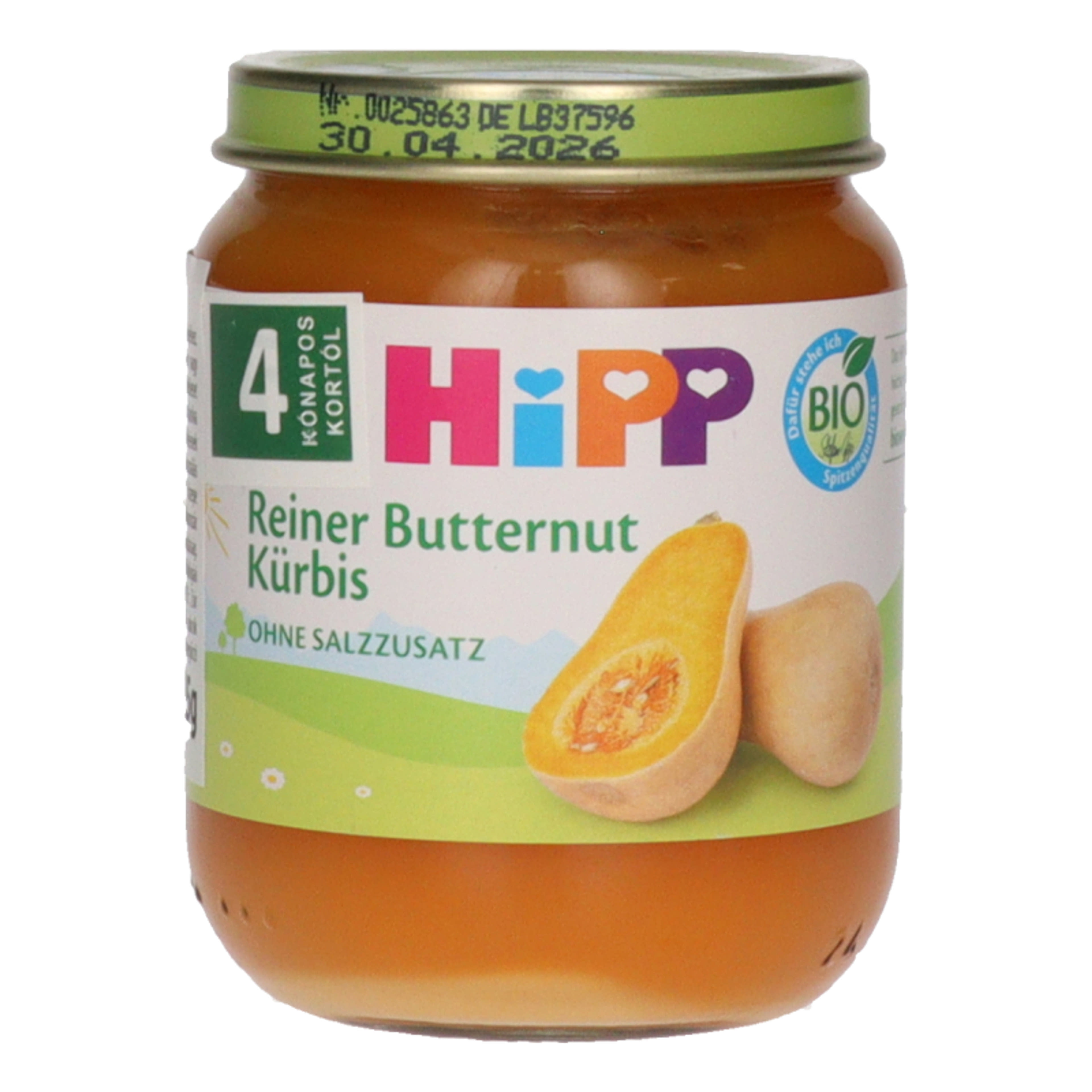 Hipp sütőtök 5 hónapos kortól - 125 g-3