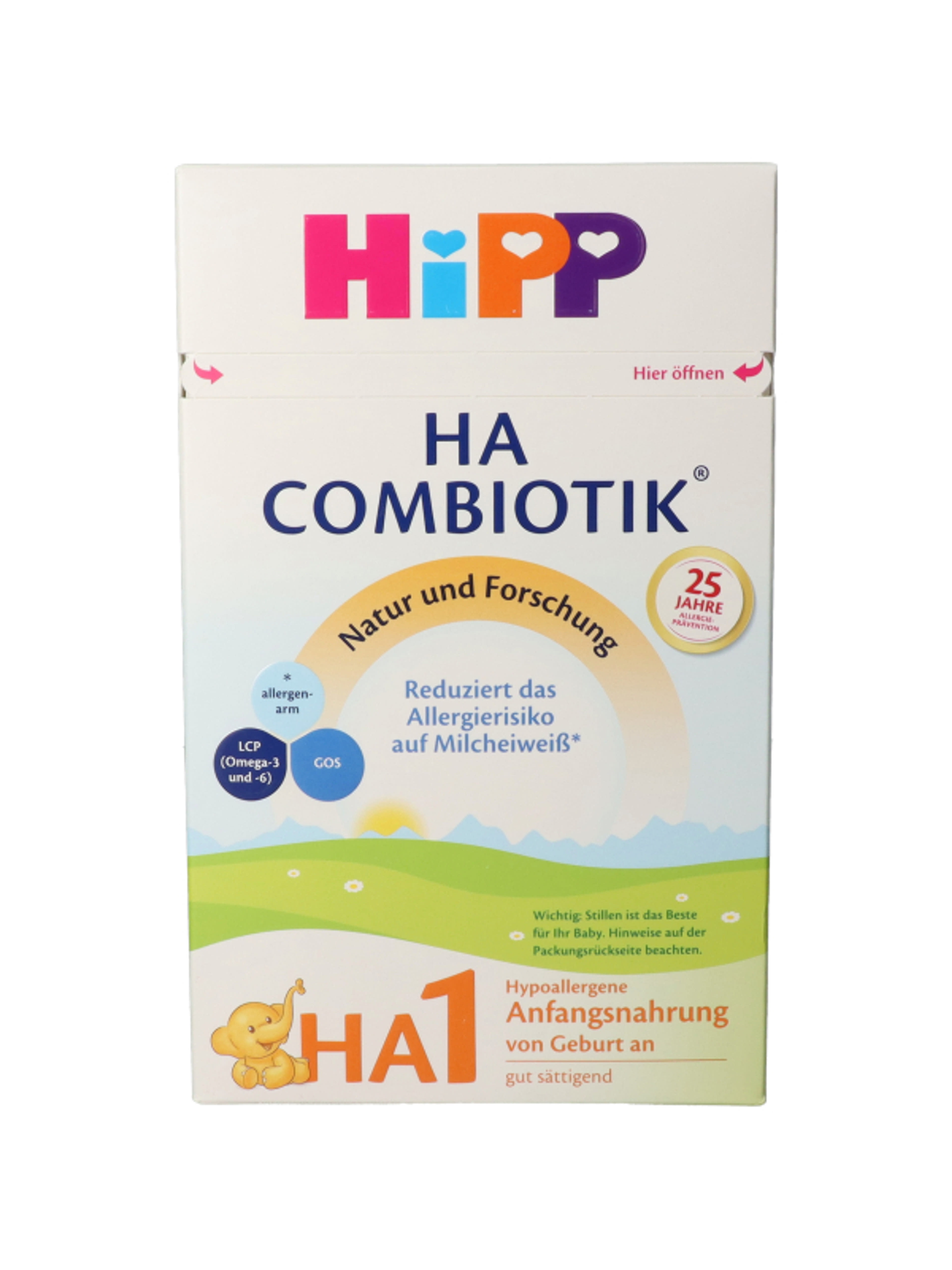 Hipp Ha1 combiotik tápszer 0 hónapos kortól - 600 g-2