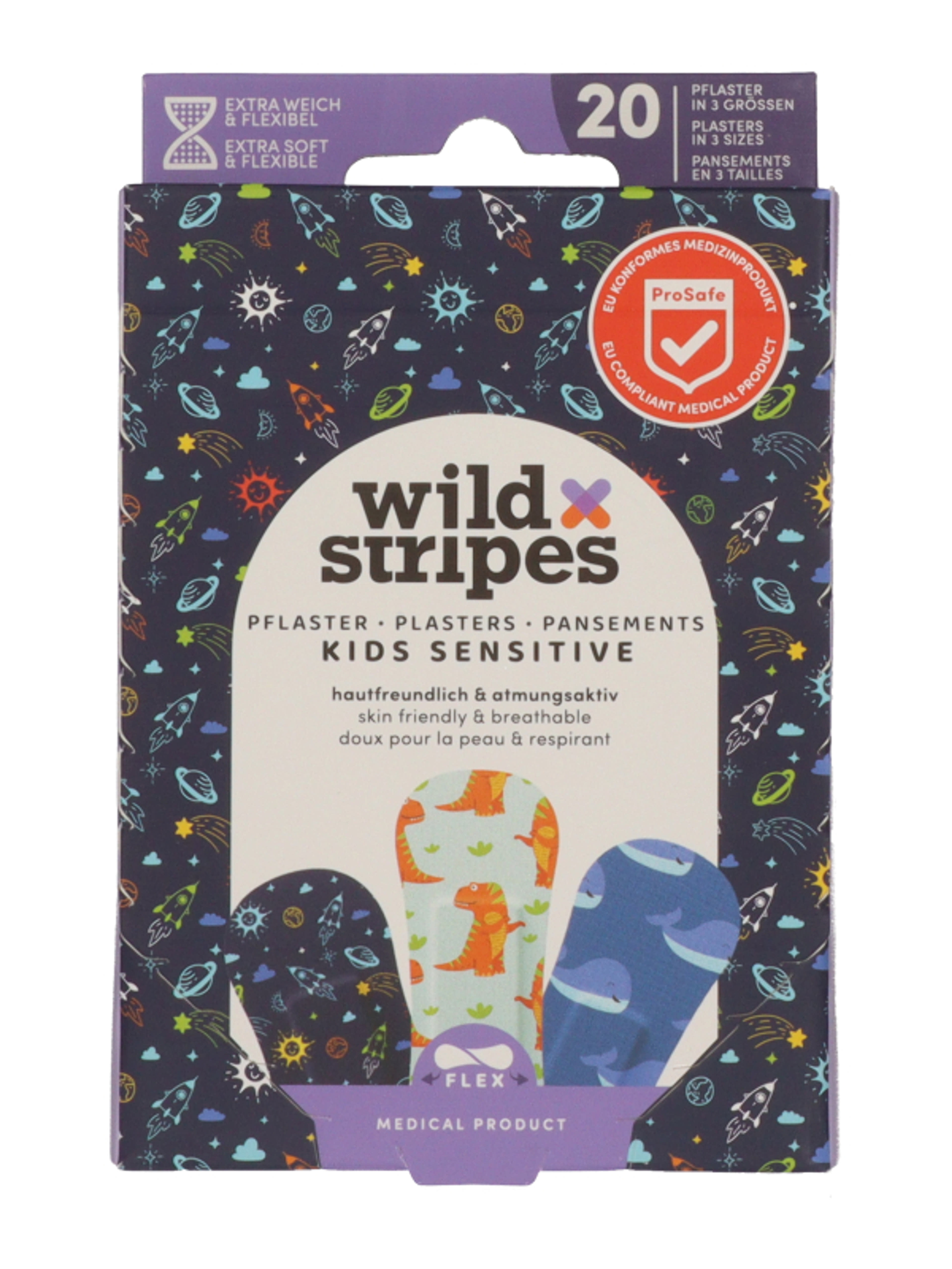 Wild Stripes sebtapasz /űr - 20 db-1