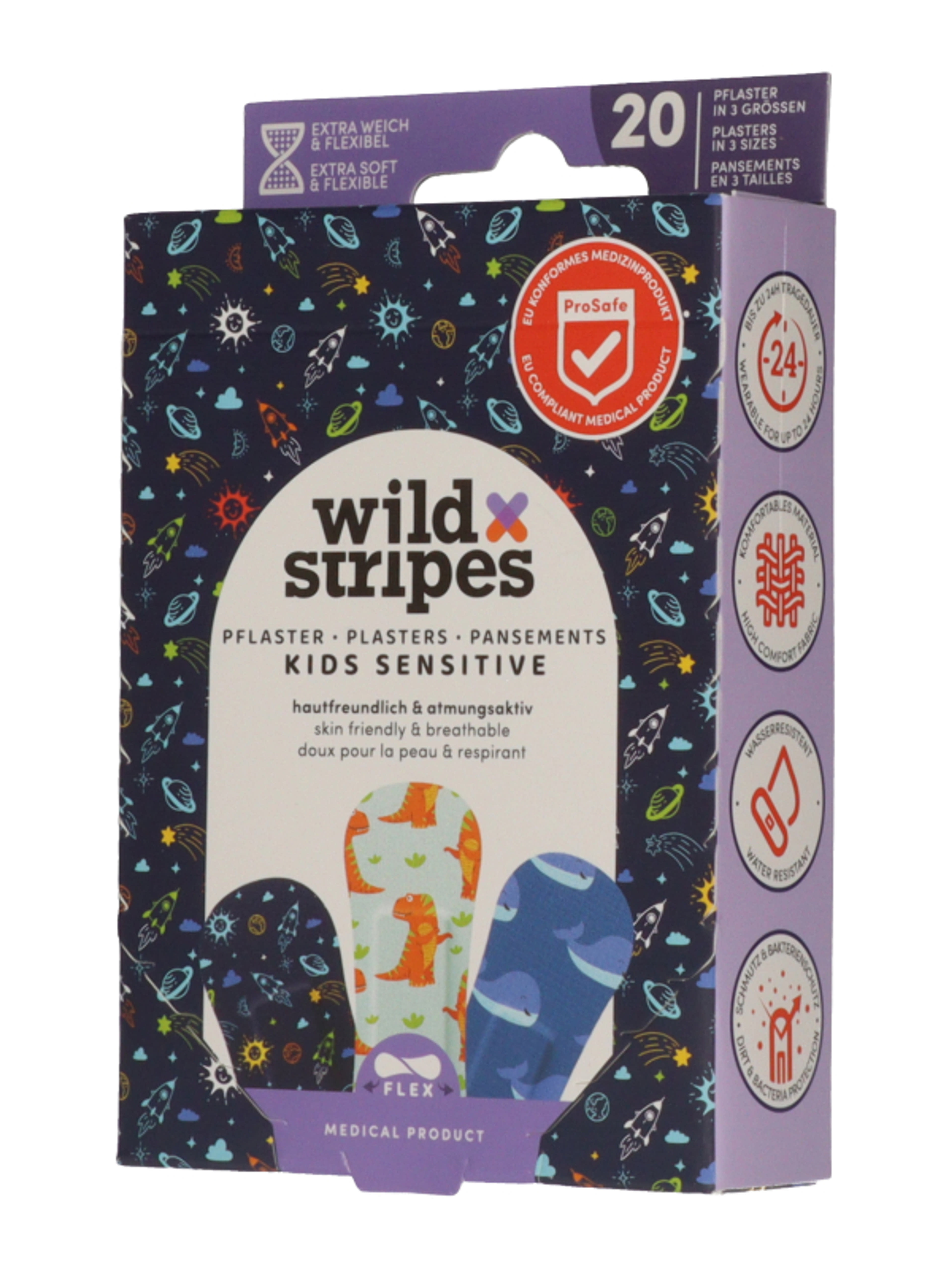 Wild Stripes sebtapasz /űr - 20 db-2