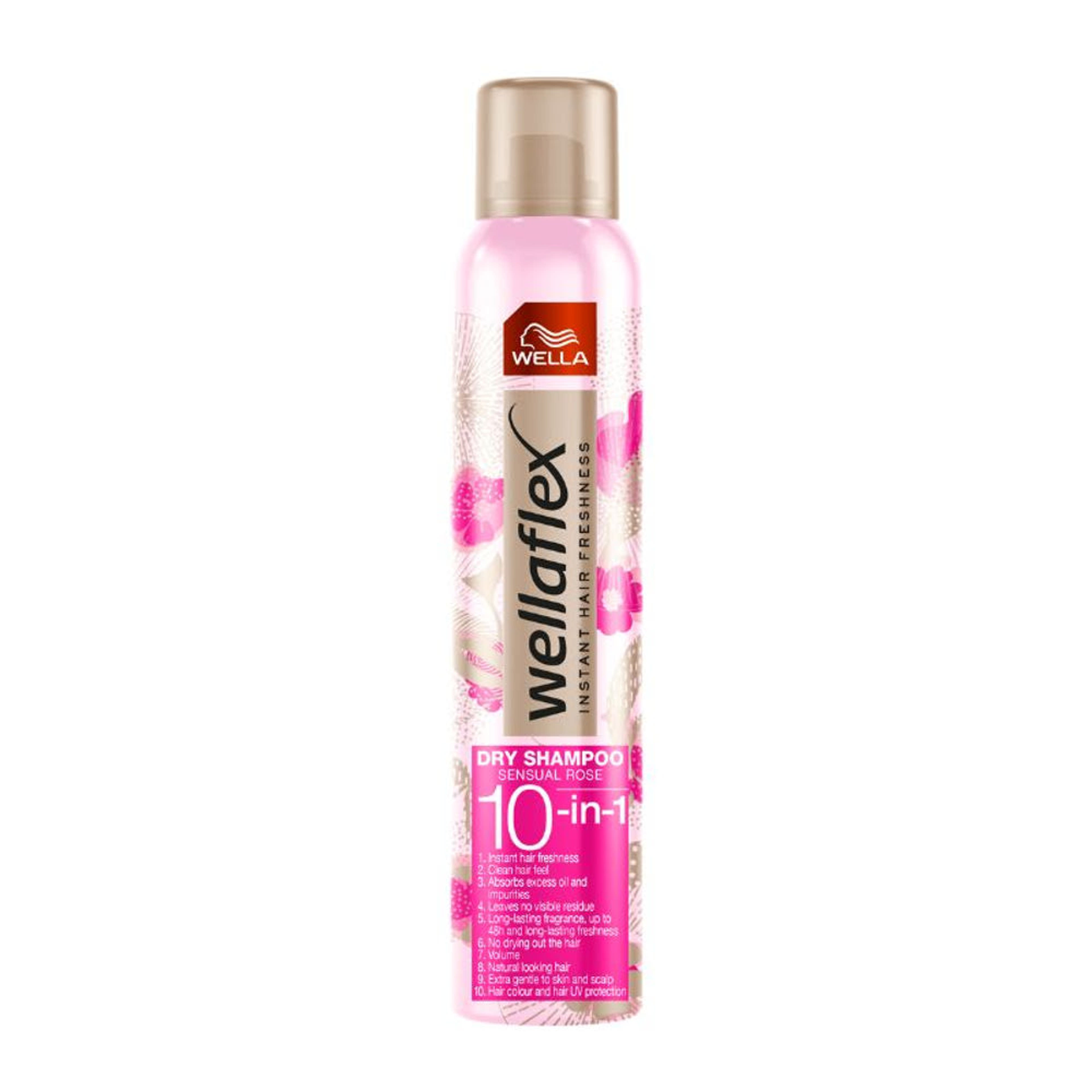 Wellaflex Sensual Rose szárazsampon - 180 ml