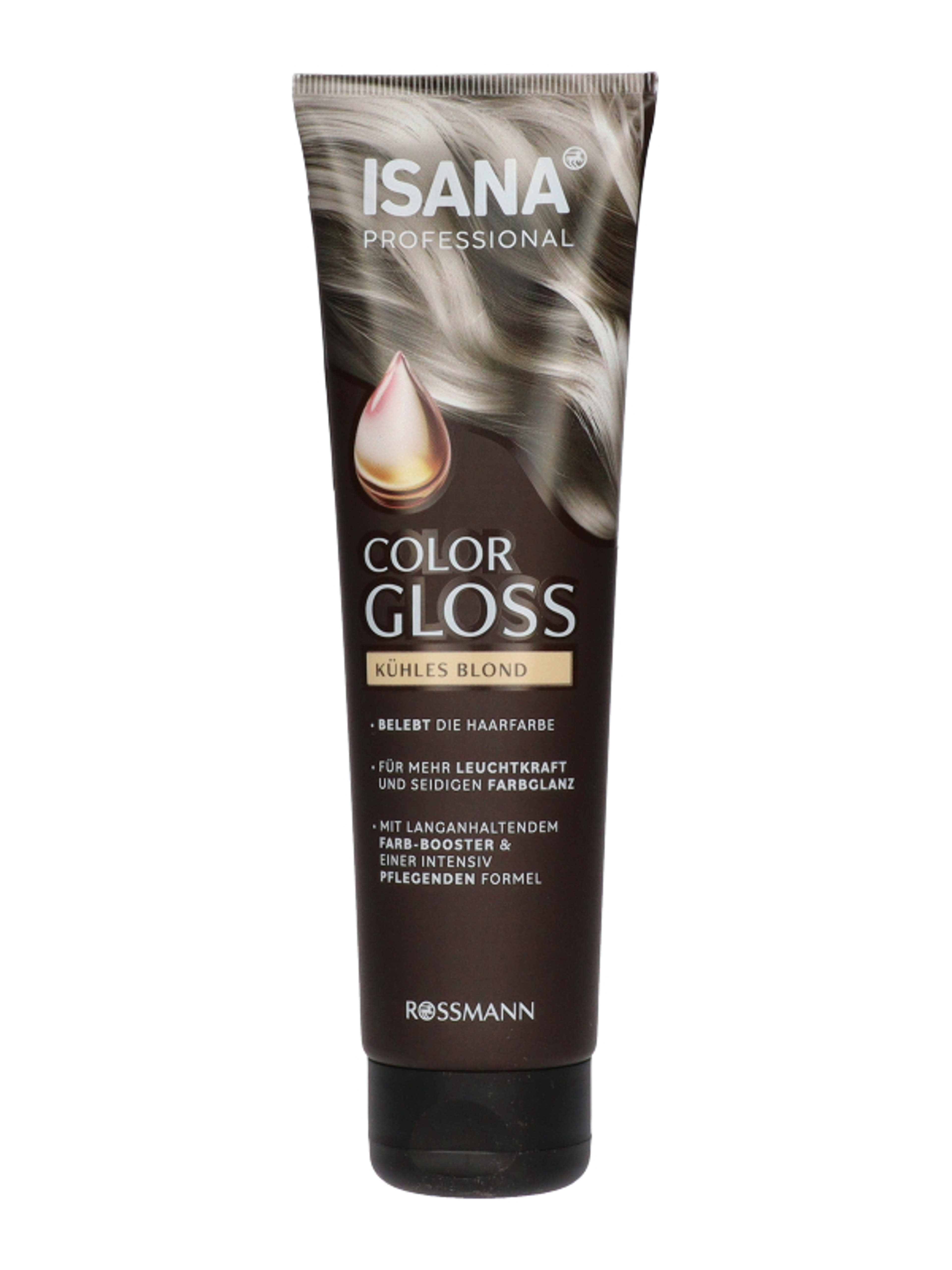 Isana Hair Professional Color Glossing hajszínmegújító krém /Icy Blonde - 1 db-2