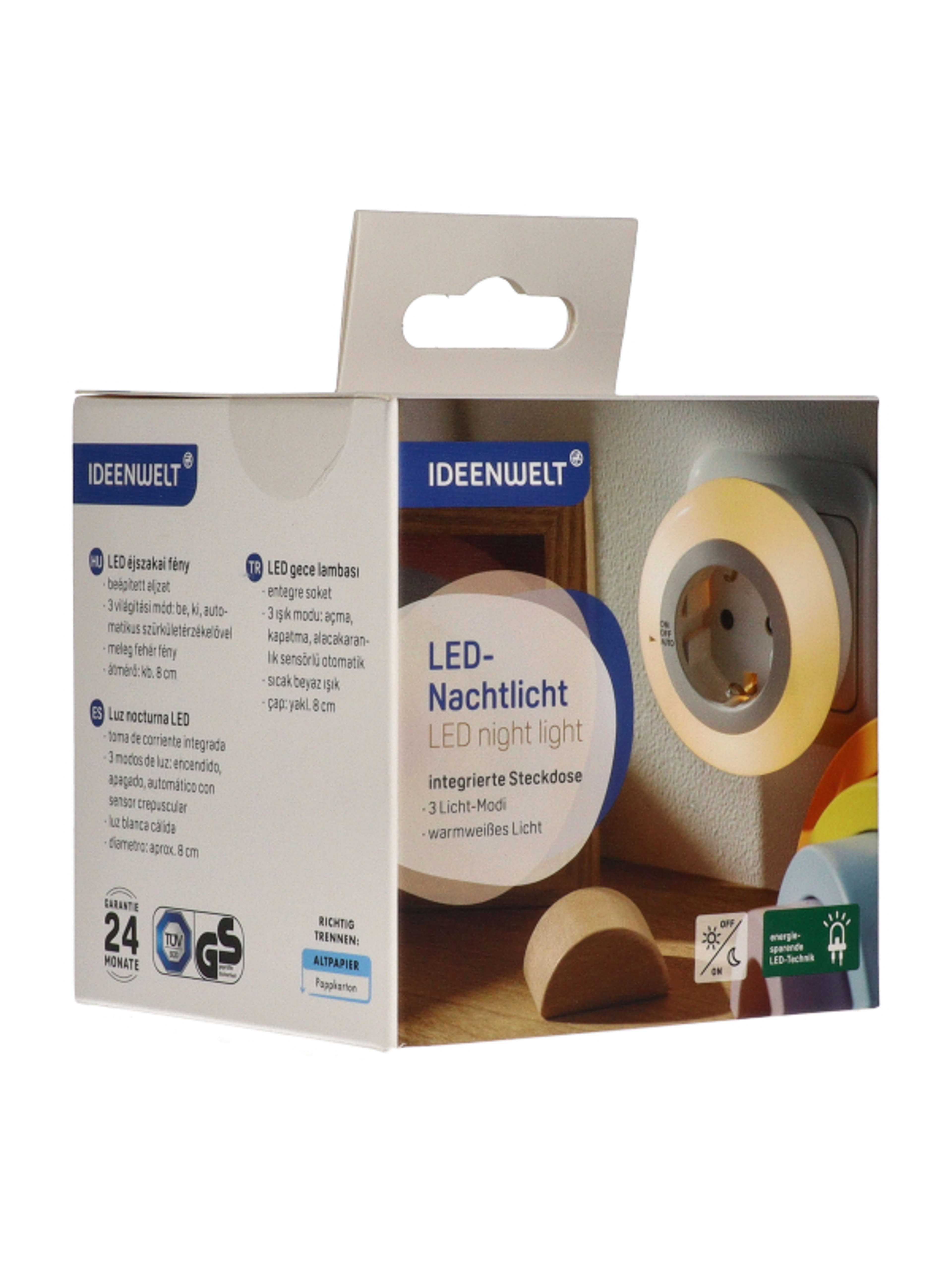 Ideen Welt LED dekoratív éjszakai fény  - 1 db-4
