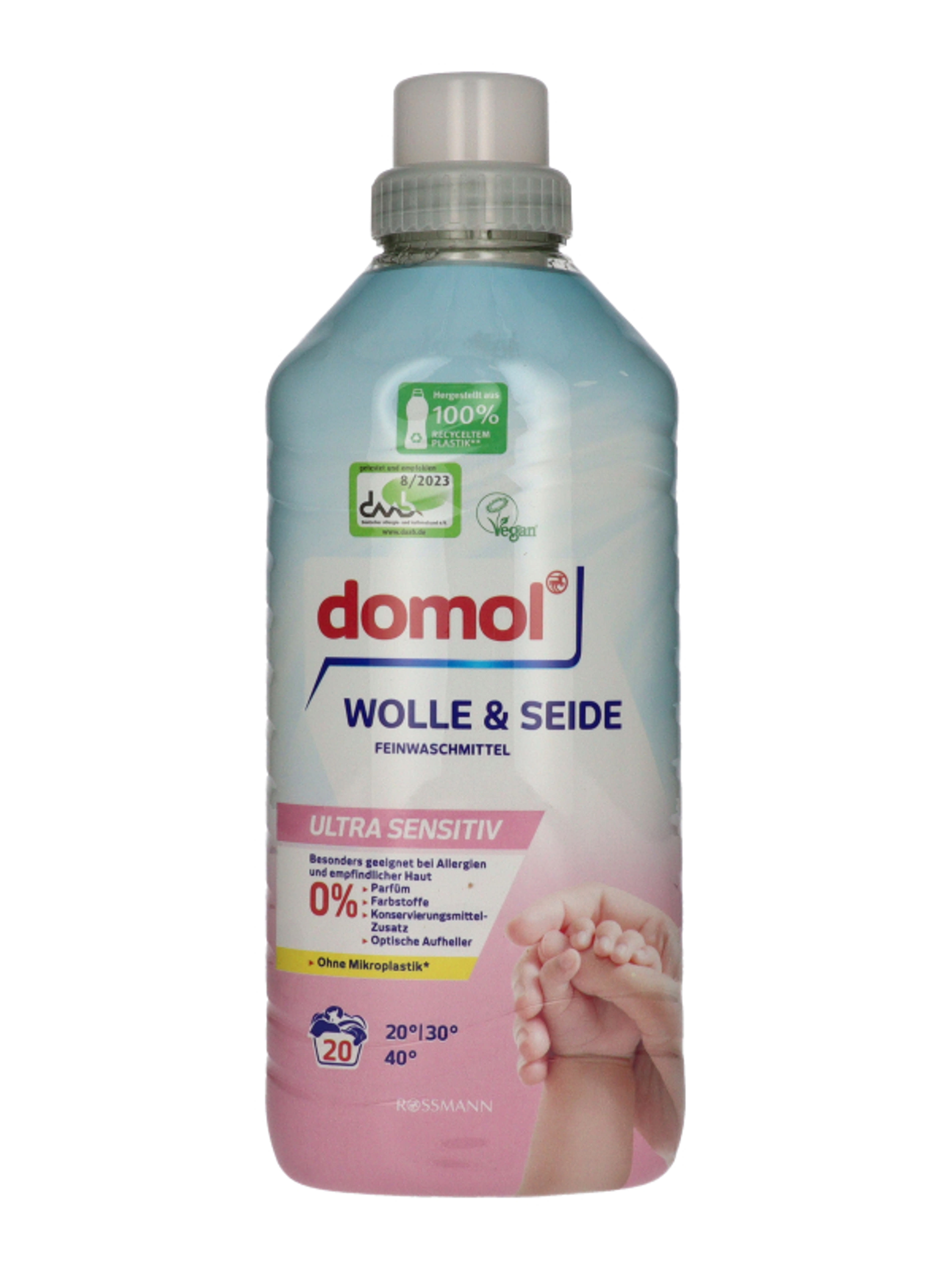 Domol Ultra Sensitiv finom mosószer 20 mosás - 1 l-2