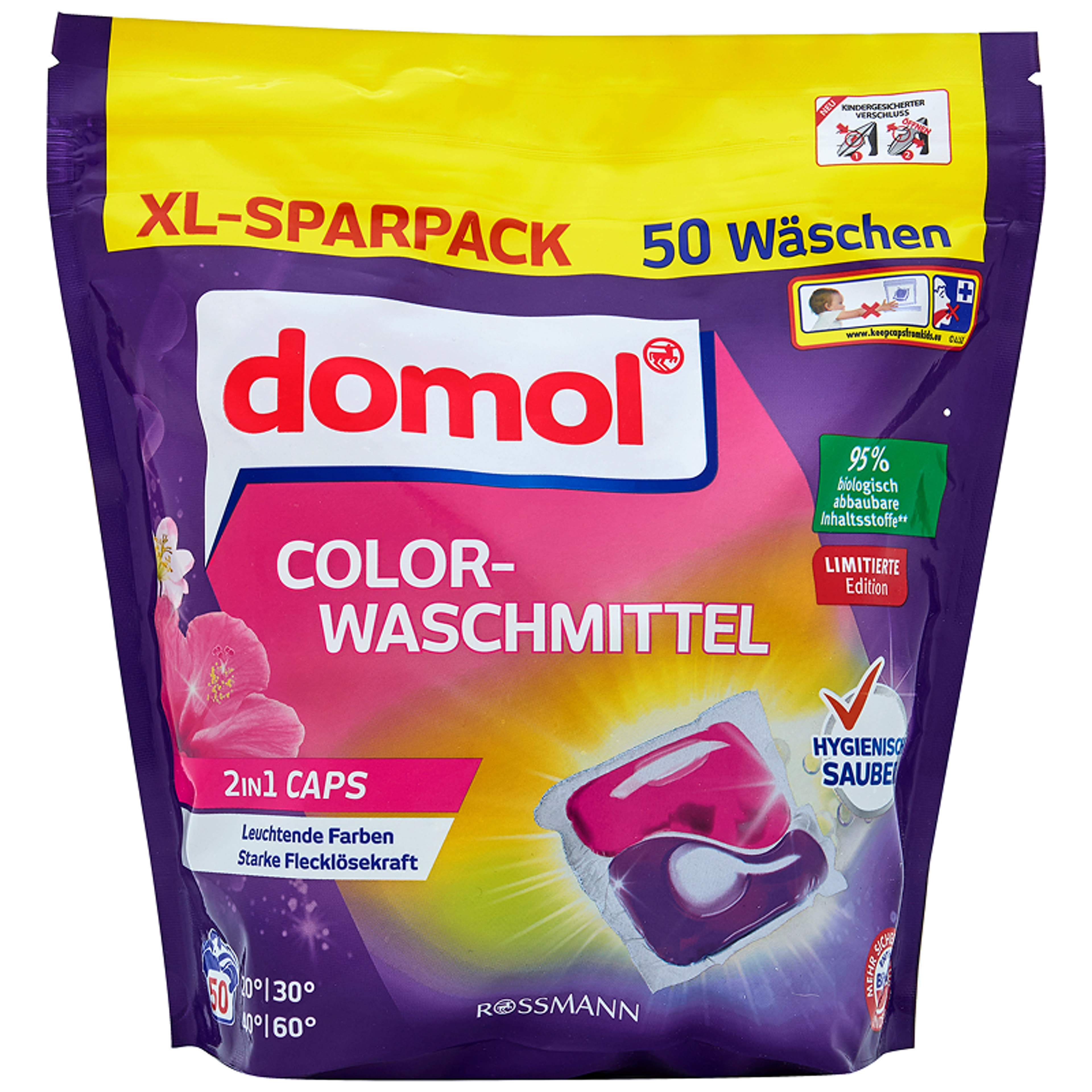 Domol 2in1 Color mosókapszula - 50 db