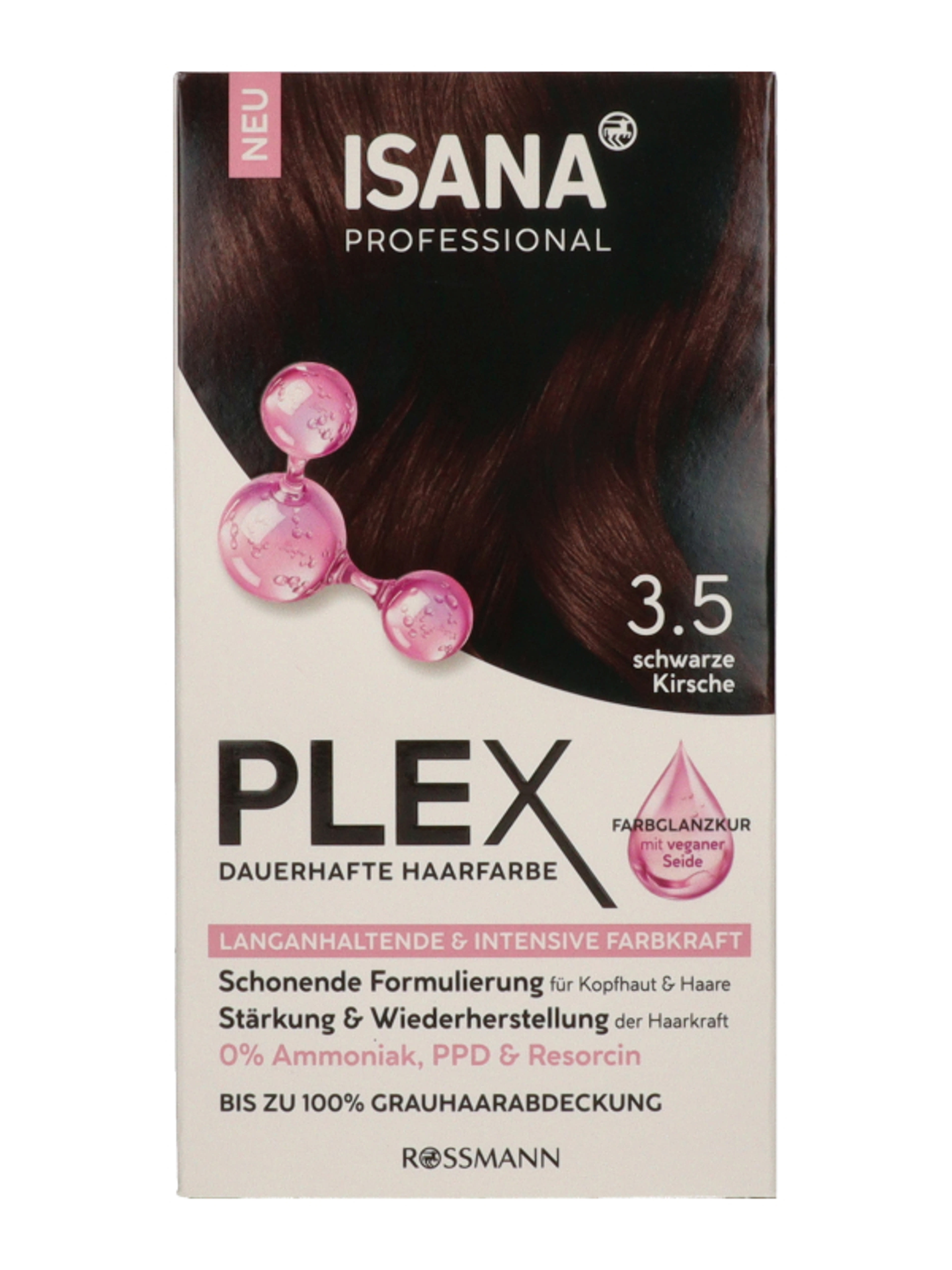 Isana Professional Plex hajfesték /3.5 fekete cseresznye - 1 db