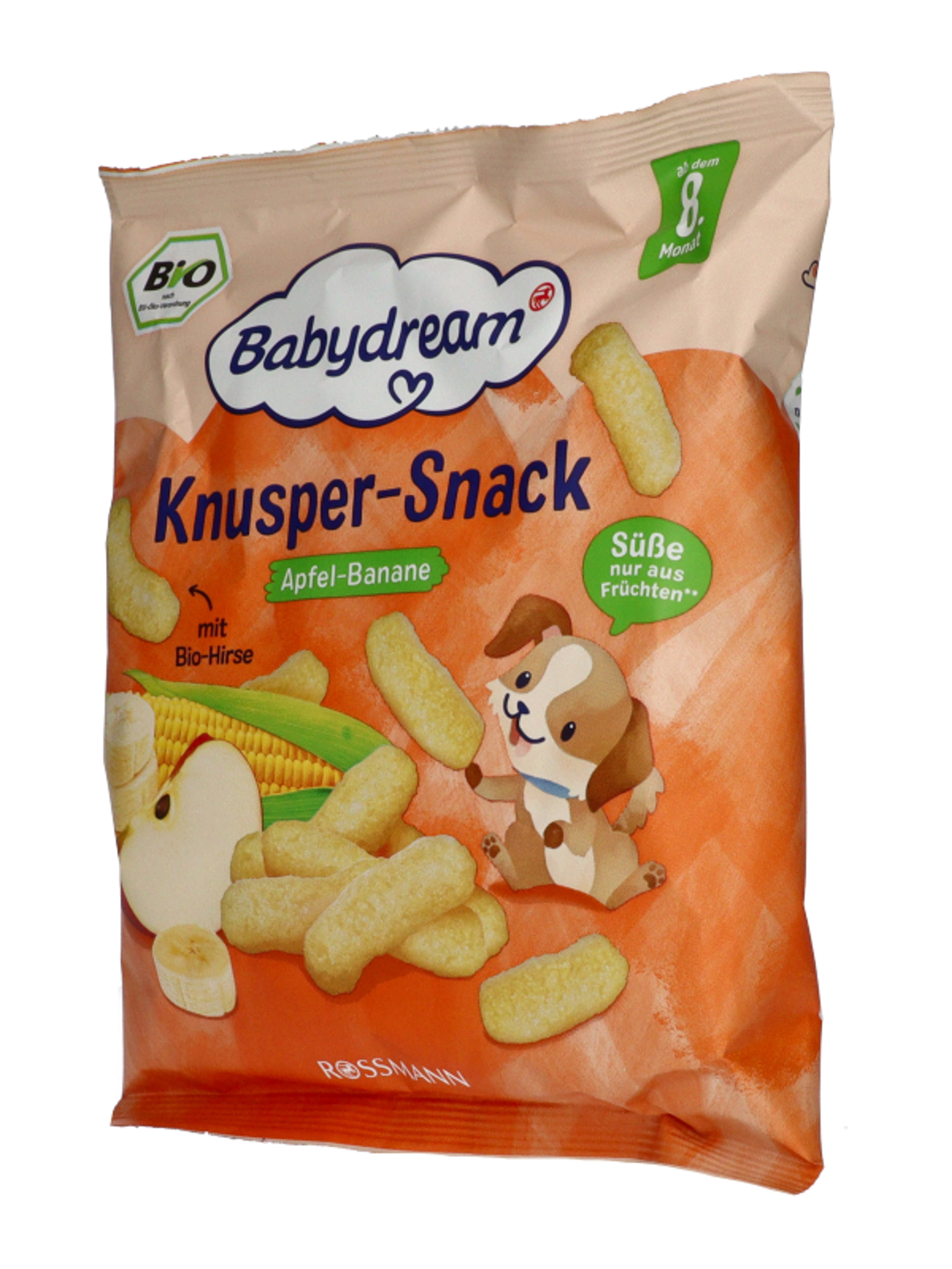 Babydream Bio snack 8 hónapos kortól,alma és banán - 30 g-2