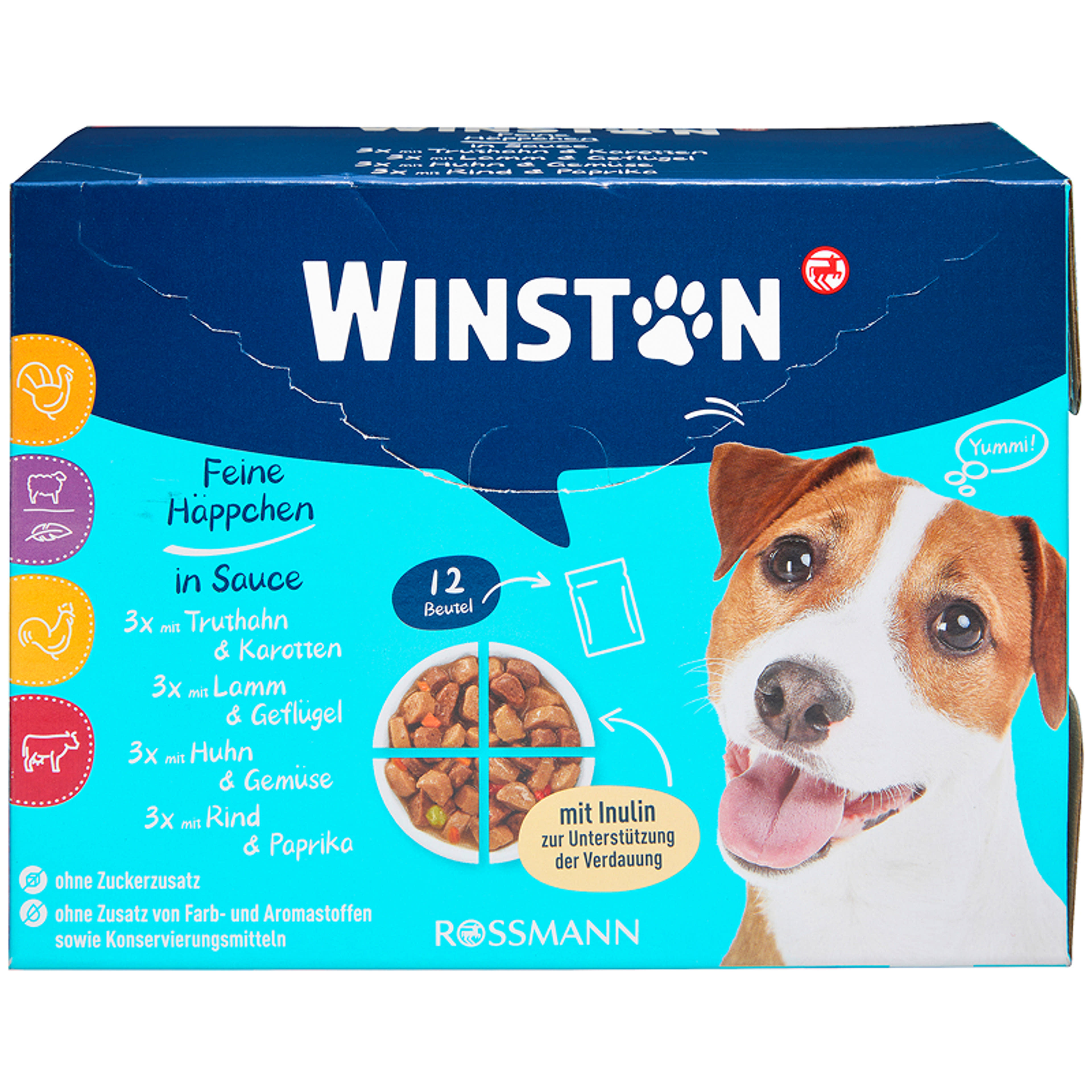 Winston alutasak multipack kutyáknak 12x100 g - 1200 g