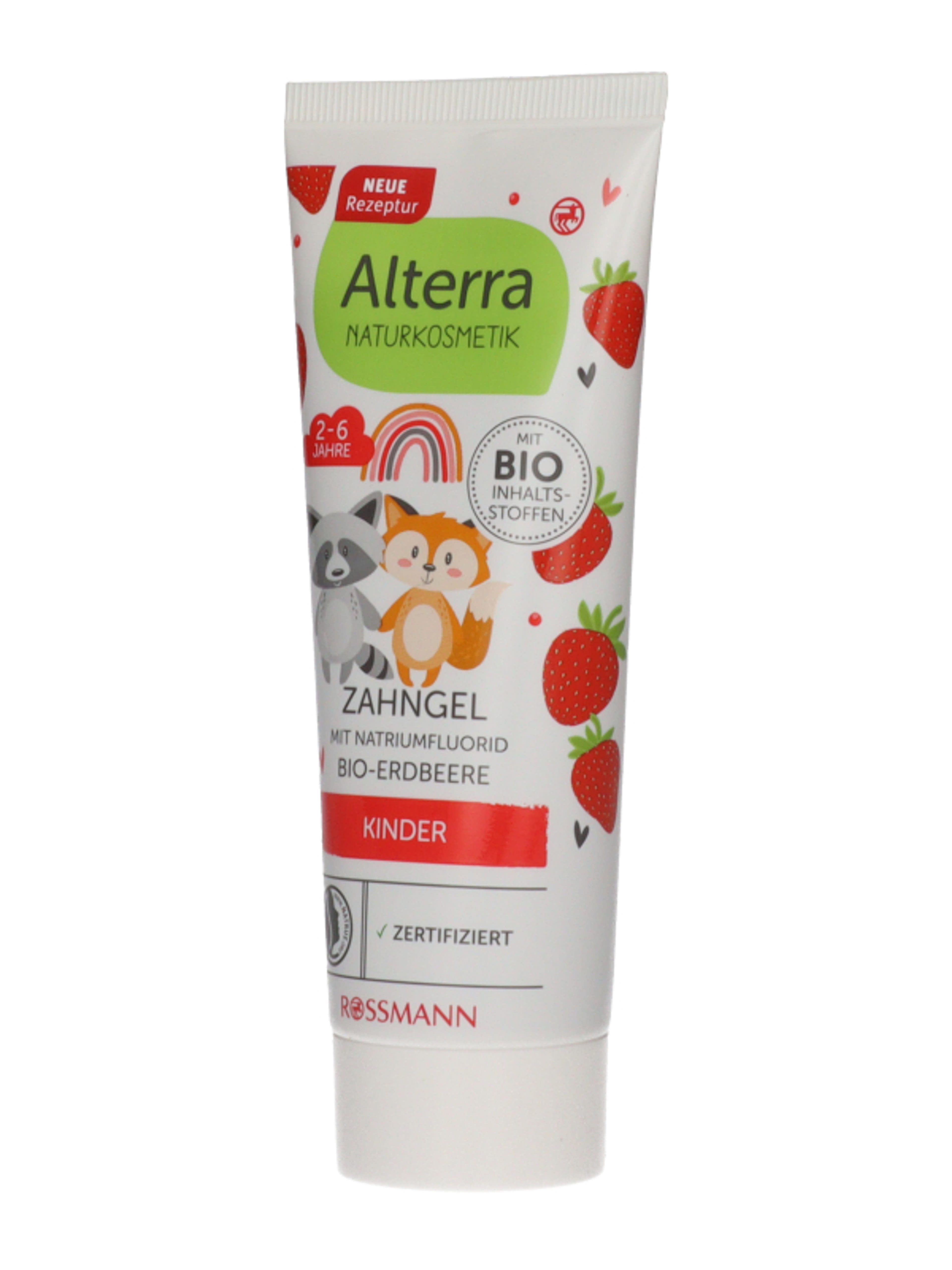 Alterra Kids Bio Málnával fogkrém - 75 ml-3