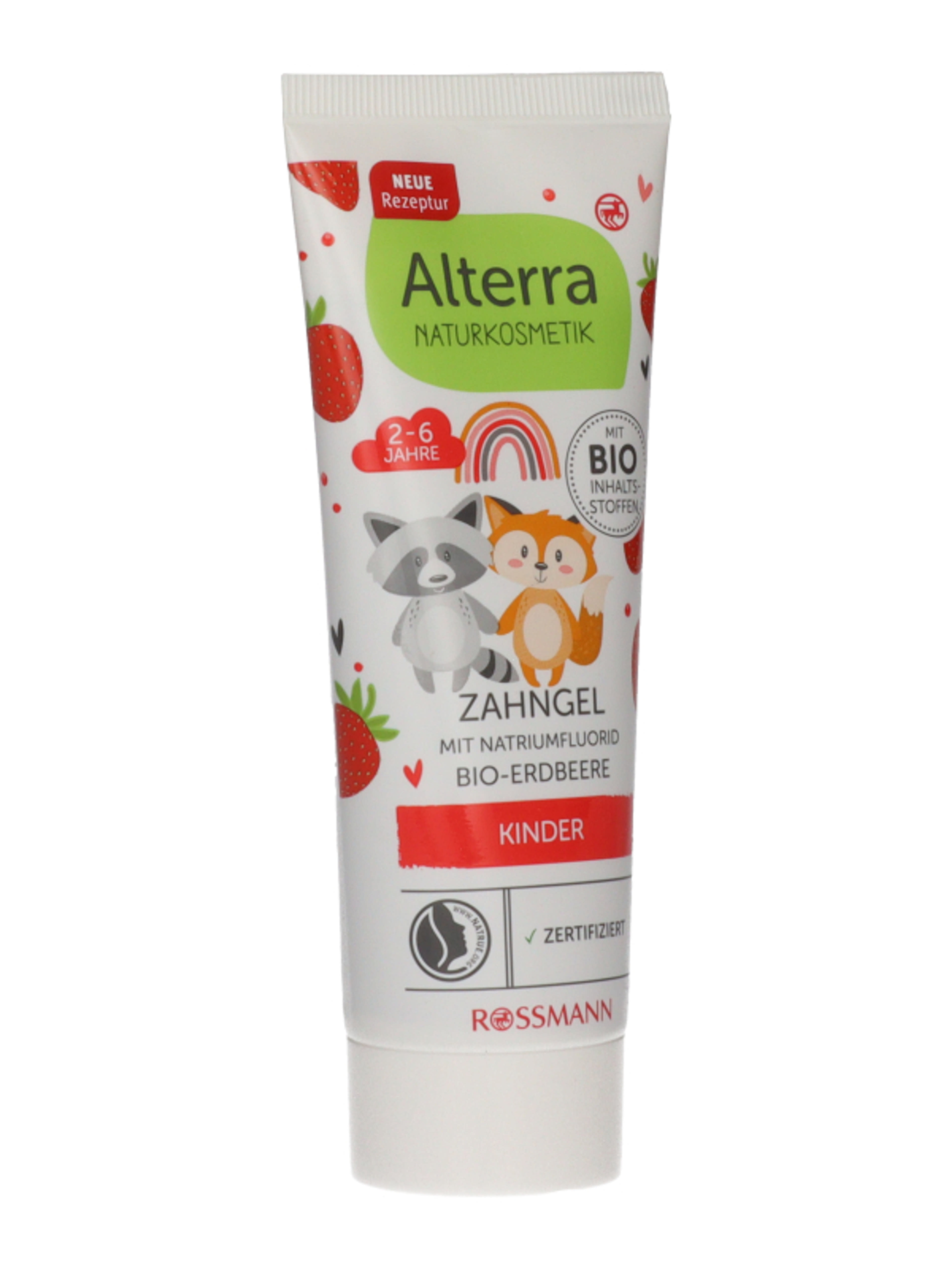 Alterra Kids Bio Málnával fogkrém - 75 ml-5