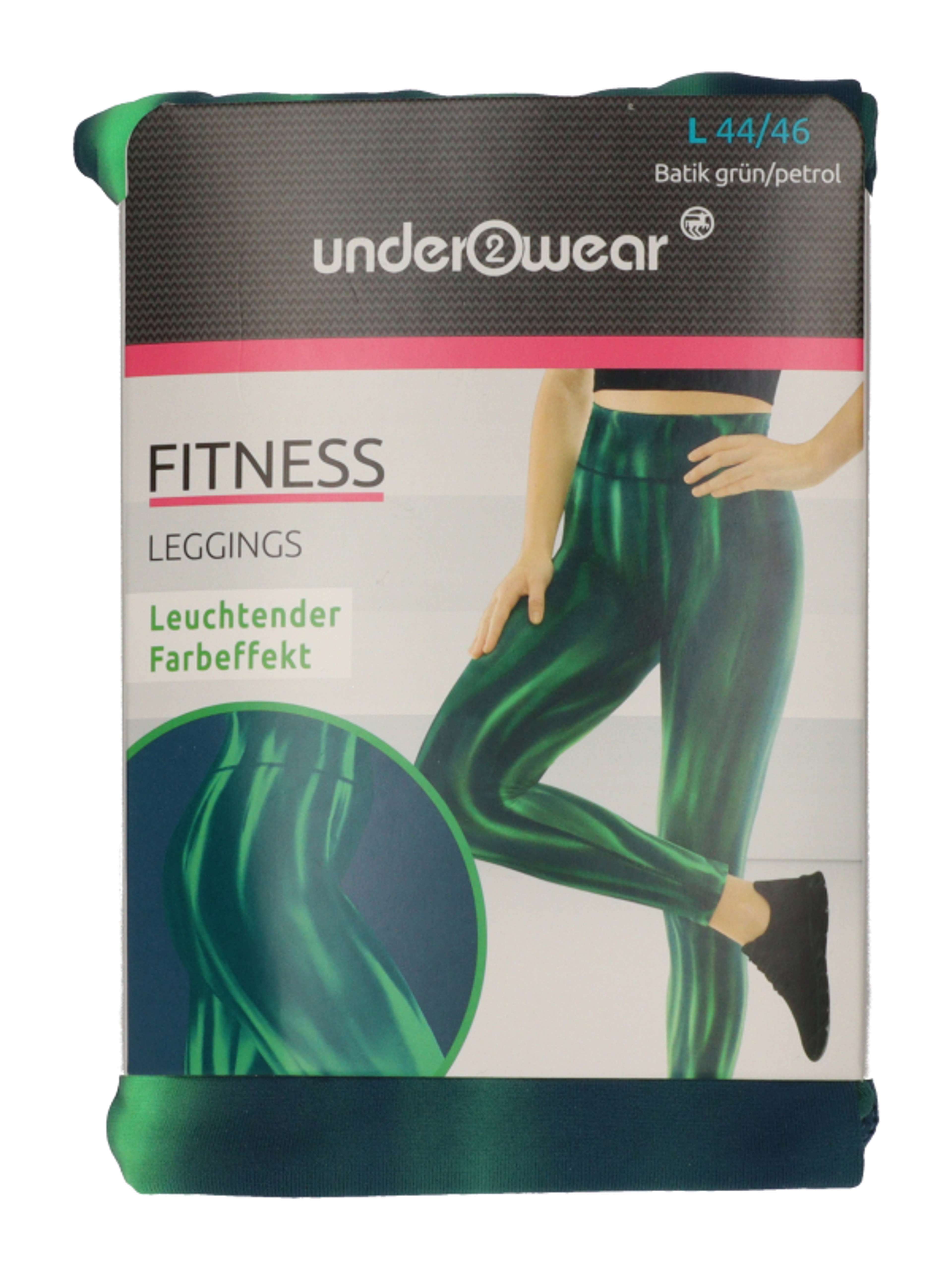 Underwear fitness leggings /zöld batikolt 36/38 - 1 db