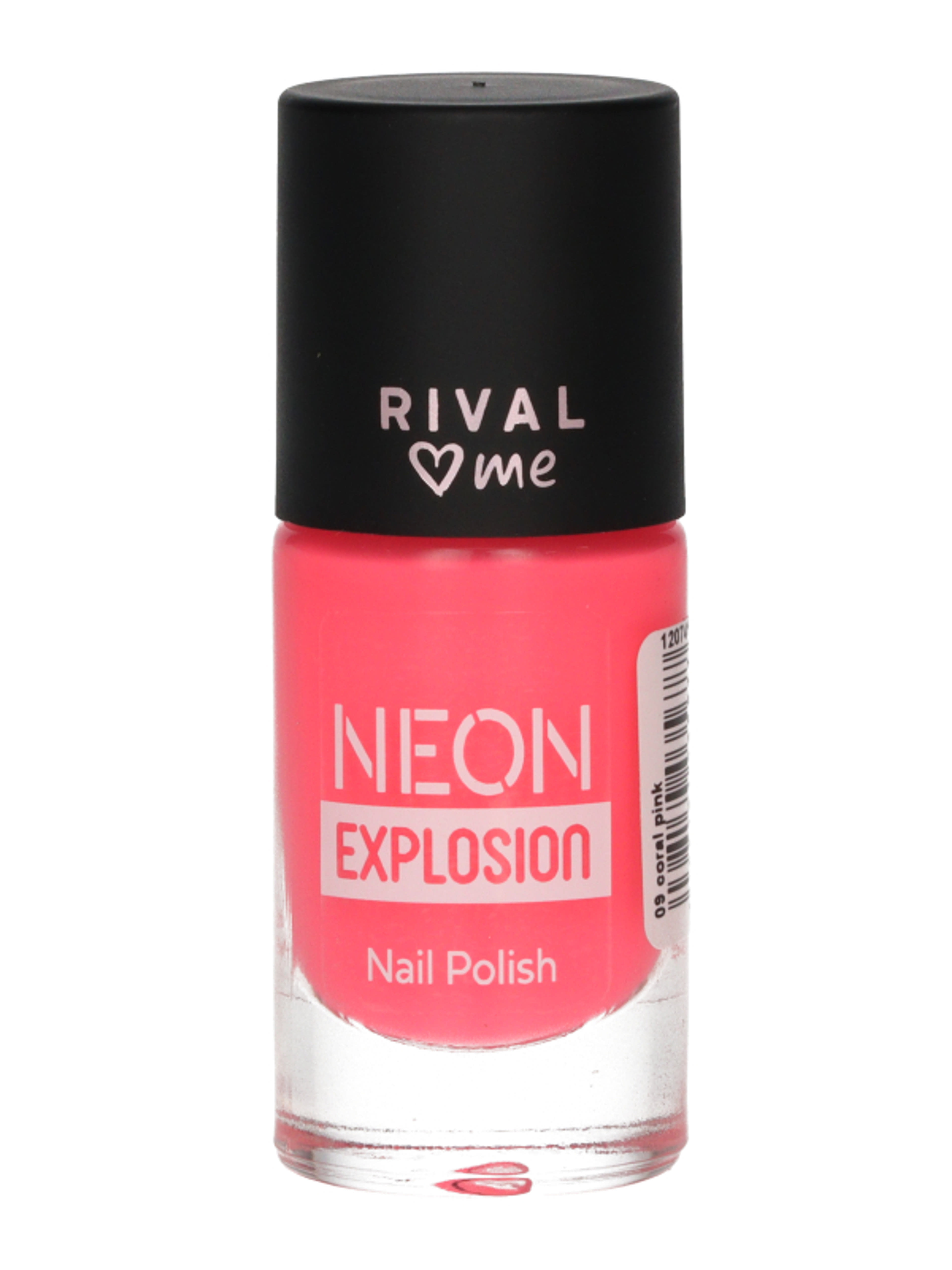 Roval Loves Me Neon Nails körömlakk /09 Coral Pink - 1 db-1