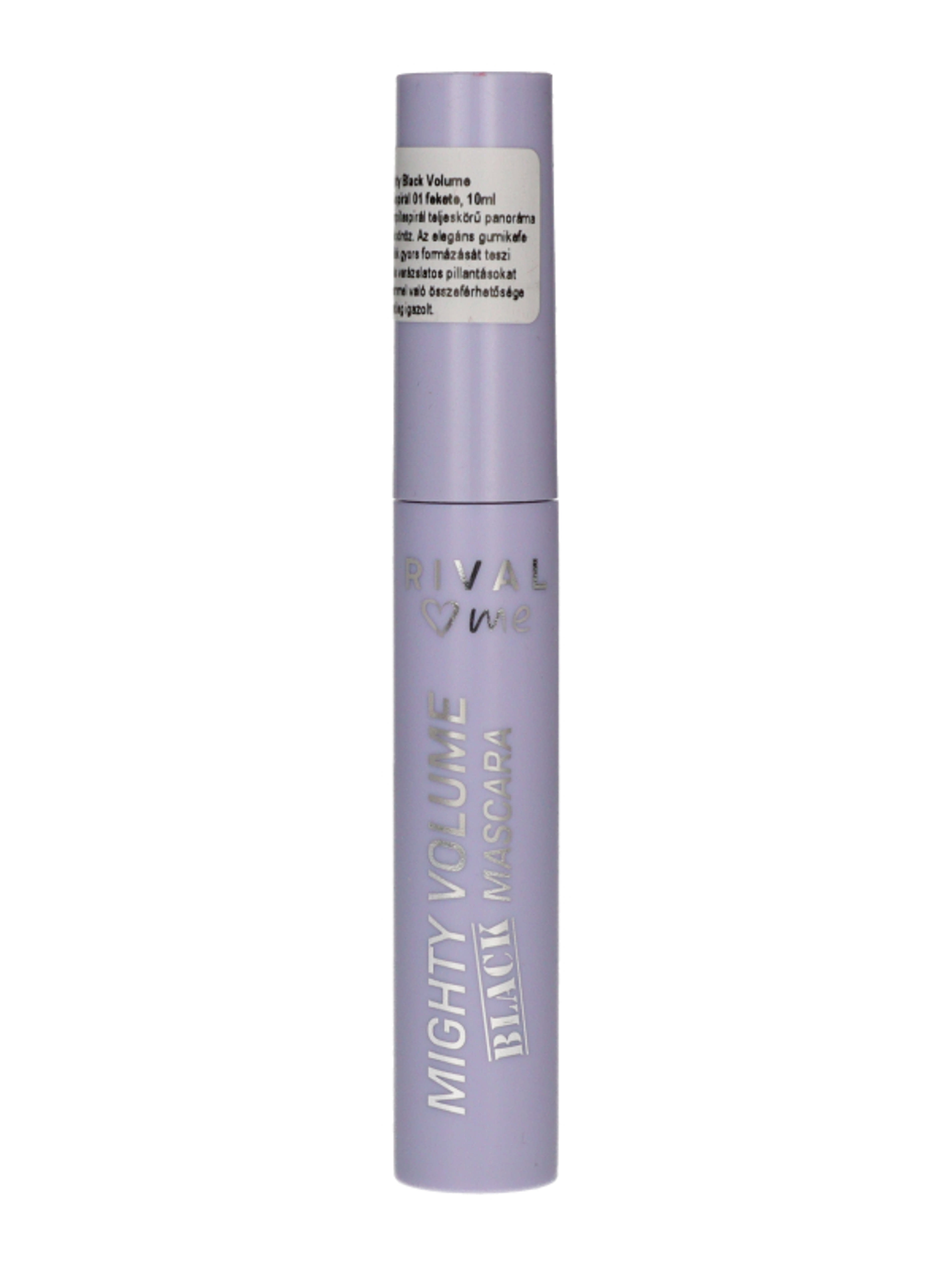 Rival Loves Me Mighty Volume Mascara szempillaspirál /01 black - 1 db-1