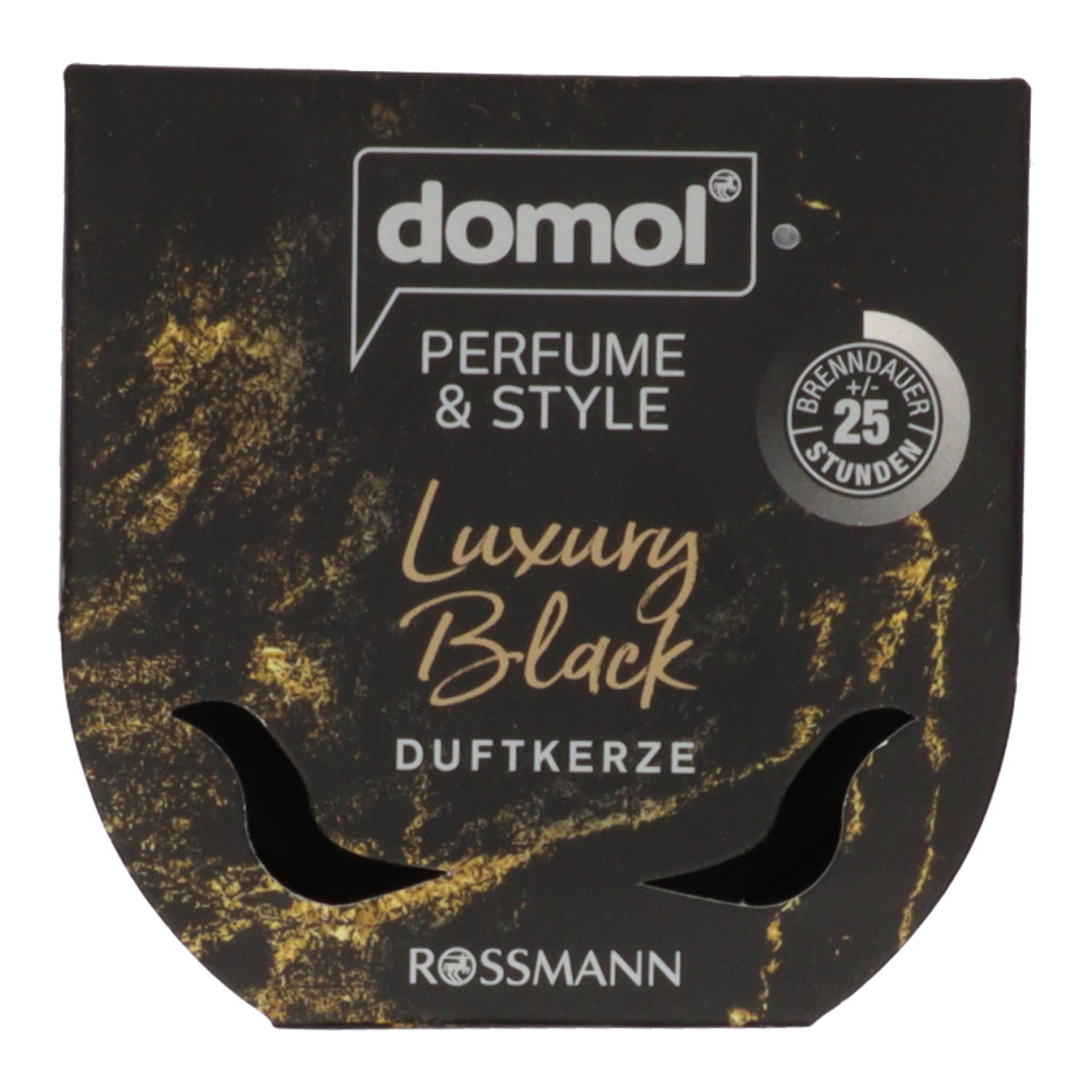 Domol Luxury Black illatgyertya - 125 g-6