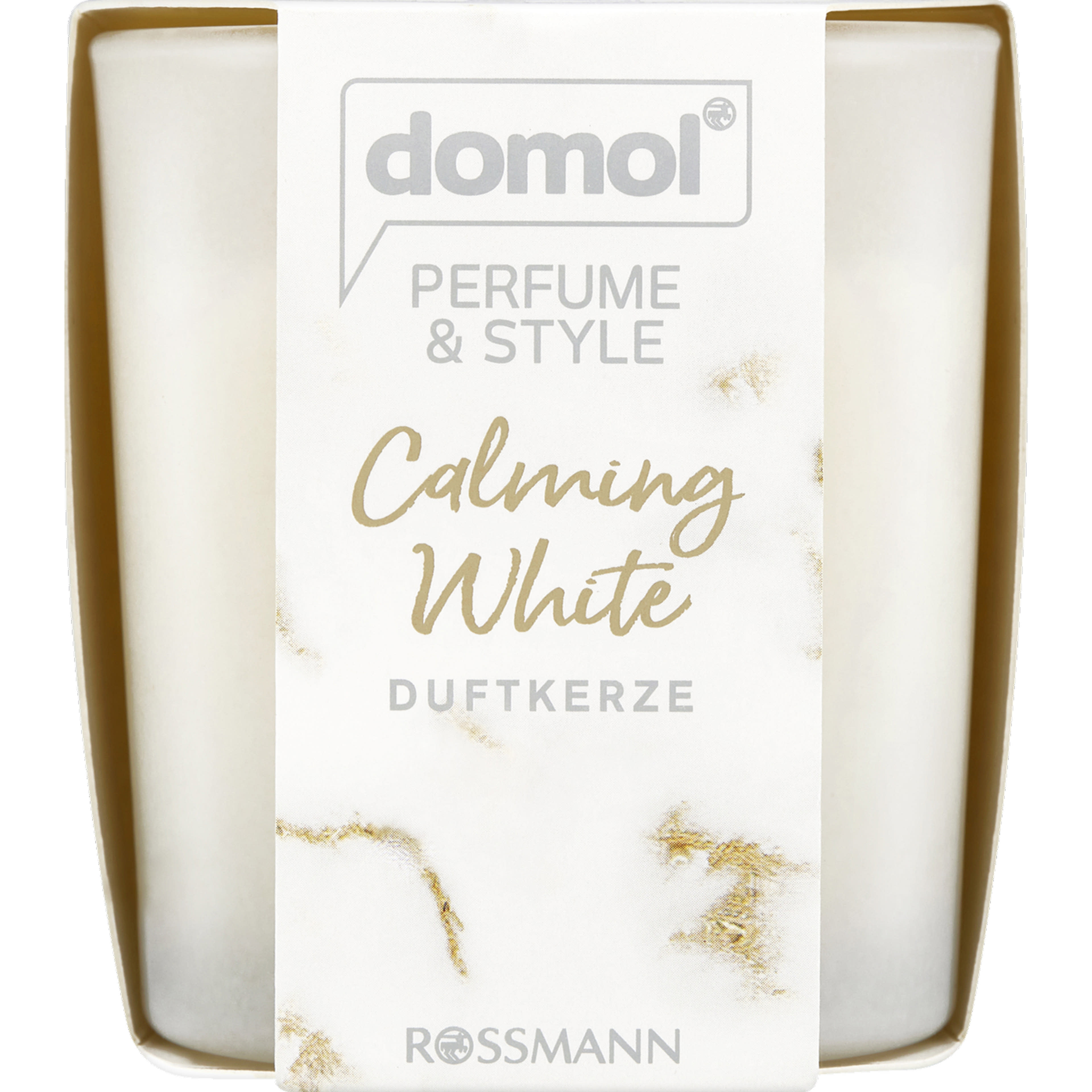 Domol Calming White illatgyertya - 125 g