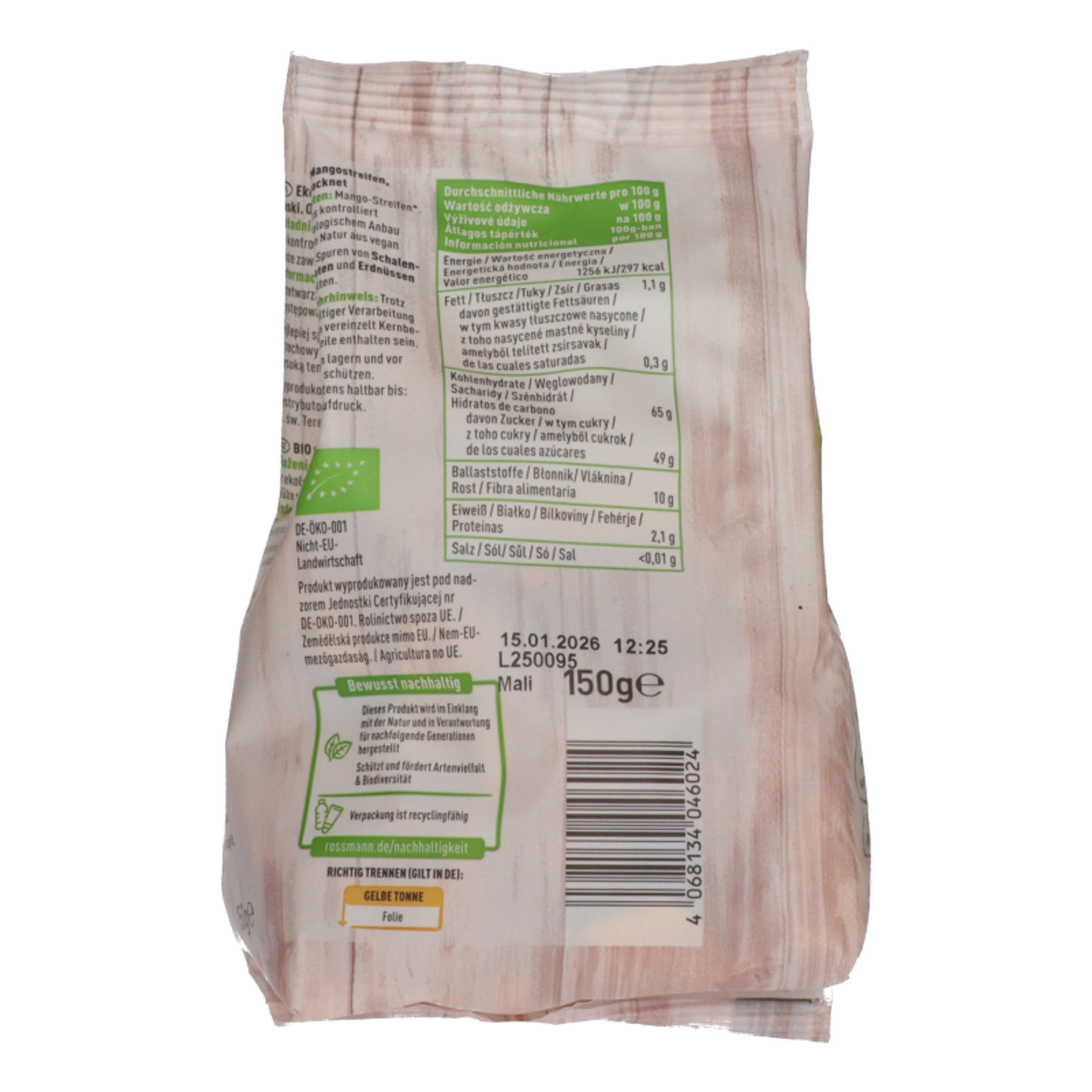 Ener-Bio mangó csíkok - 150 ml-3