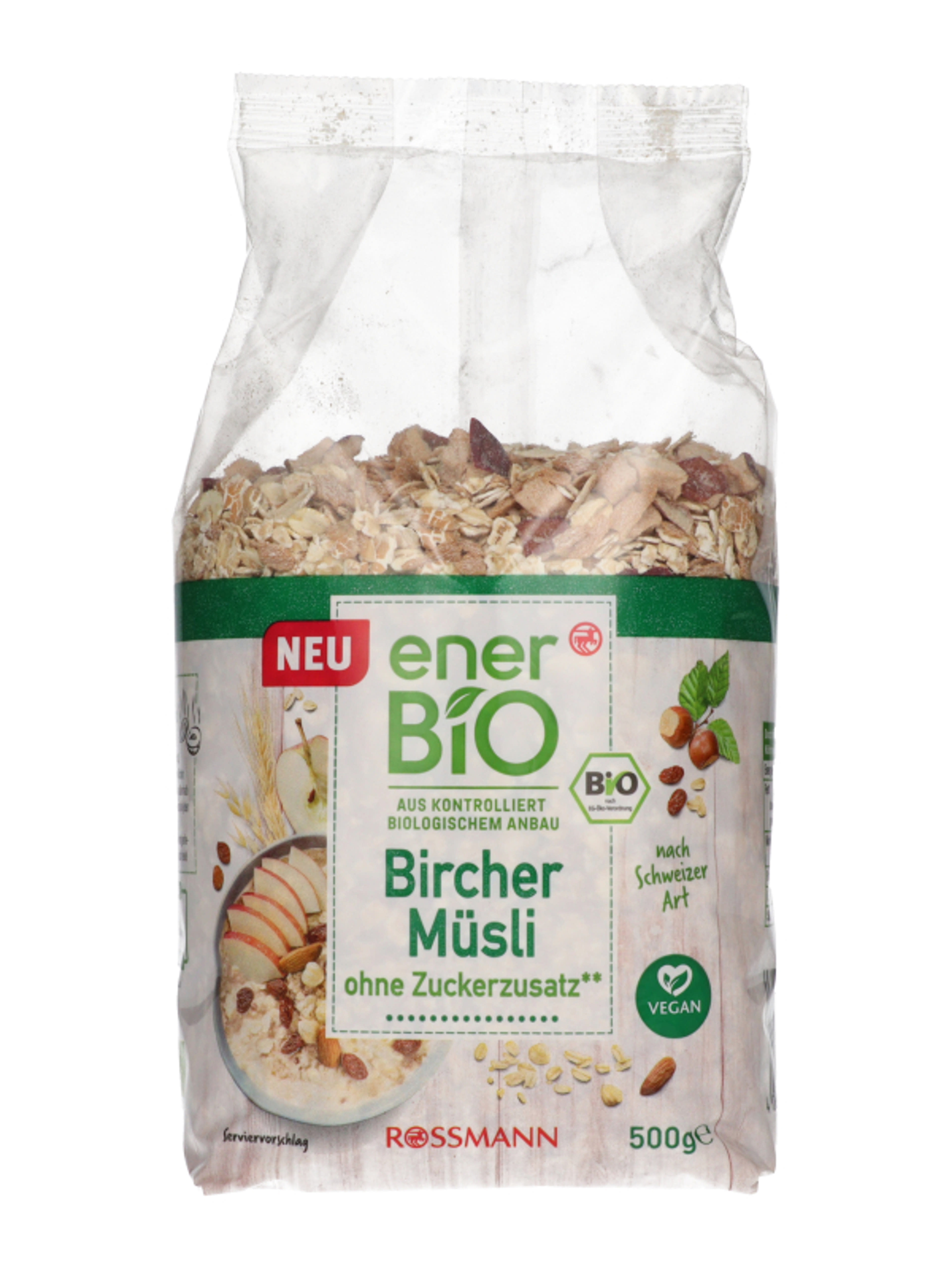 Ener-bio müzlikeverék 25% gyümölcs összetevővel - 500 g-1