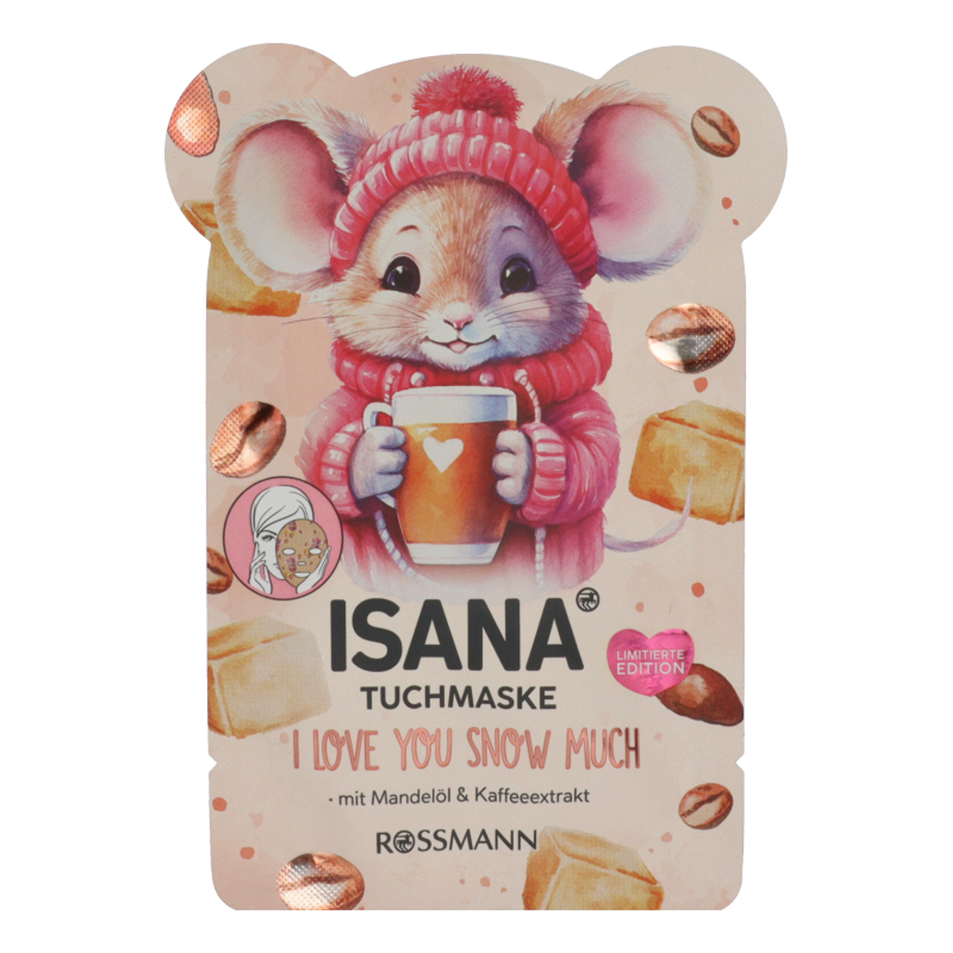 Isana I Love You Snow Much arcmaszk - 1 db-1