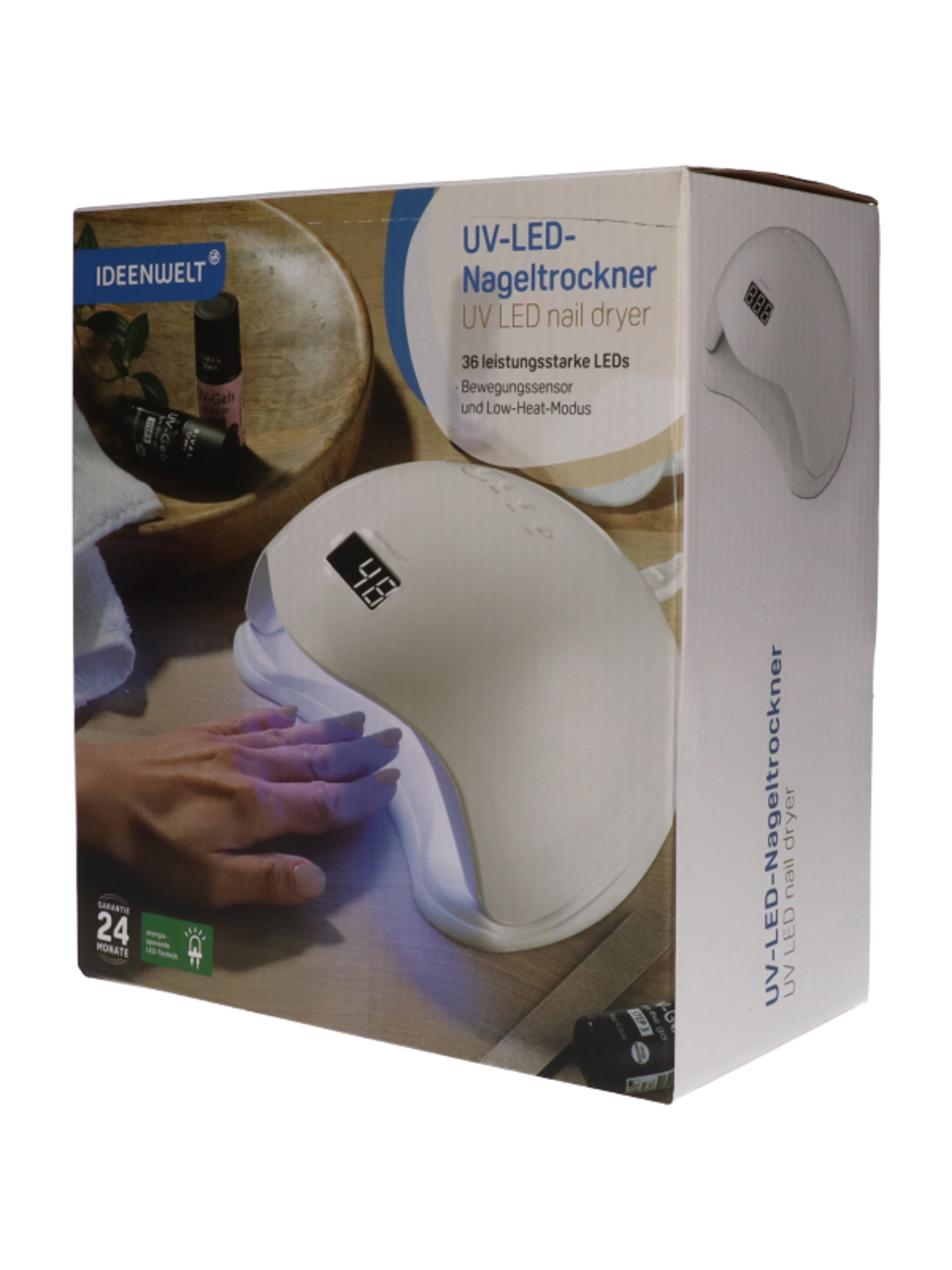 Ideen Welt UV-LED körömszárító lámpa - 1 db-2