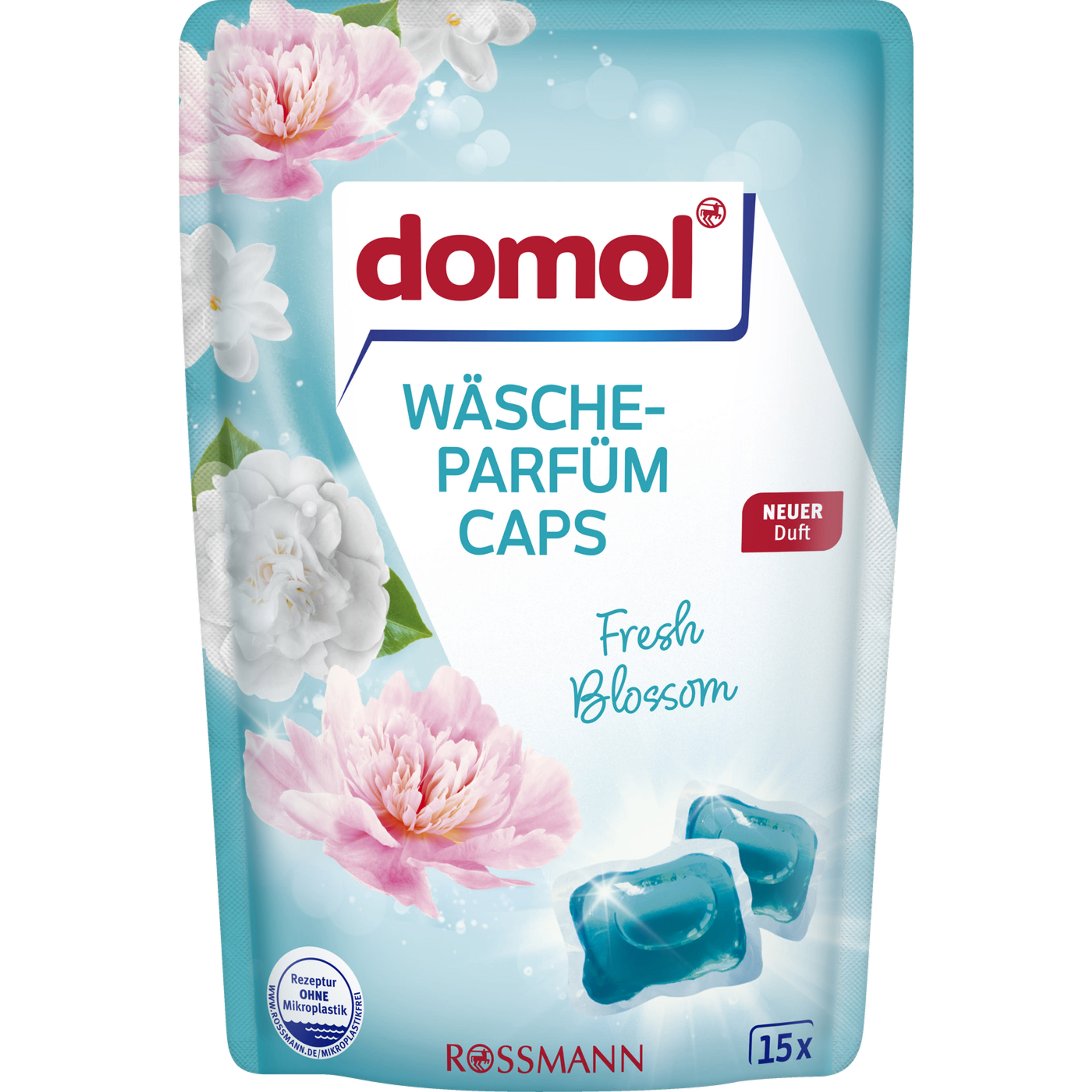 Domol Fresh Blossom mosóparfüm kapszula 15x15 ml - 75 ml
