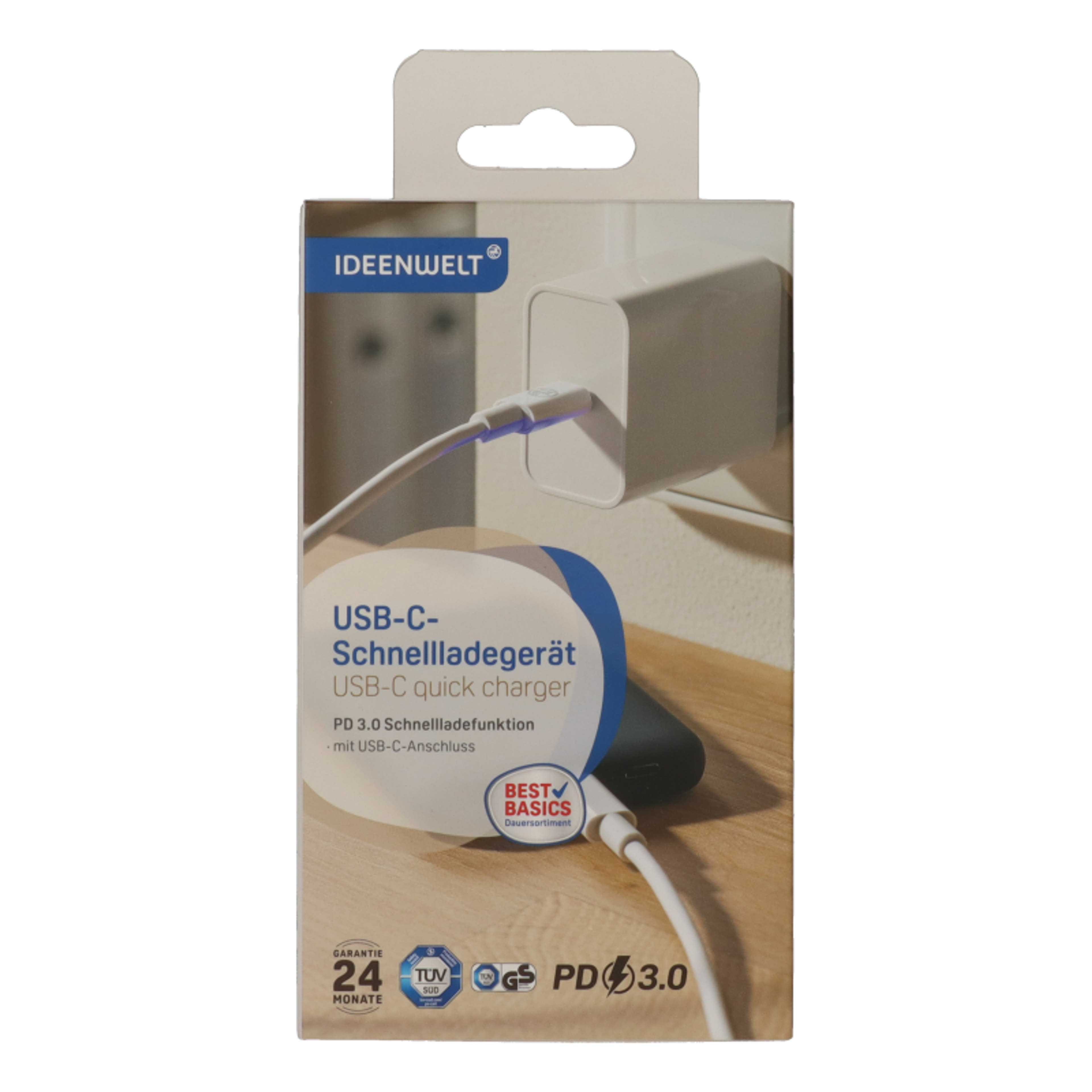 Ideen Welt USB C gyorstöltő - 1 db