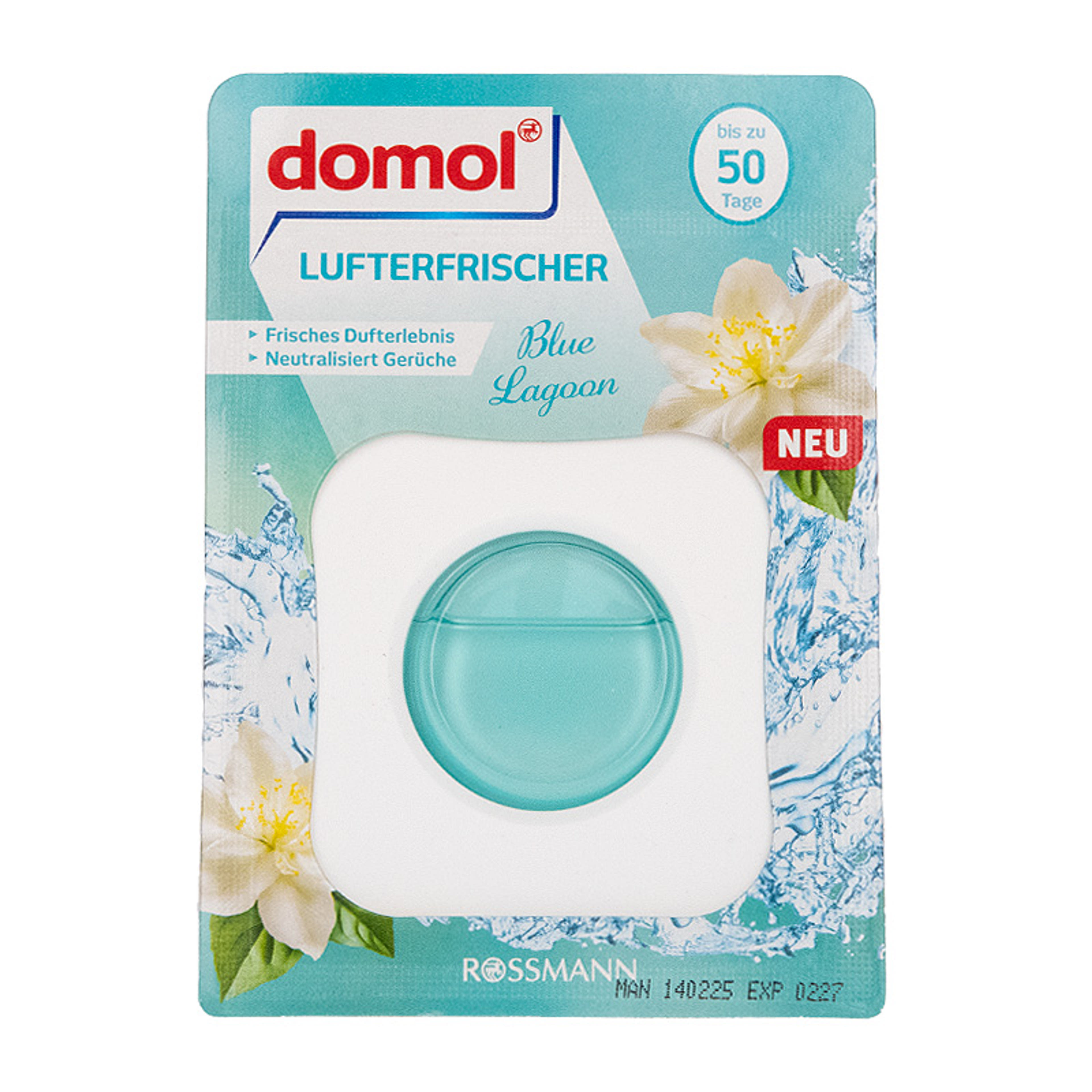 Domol Blue Lagoon fürdőszobai légfrissítő - 33 g