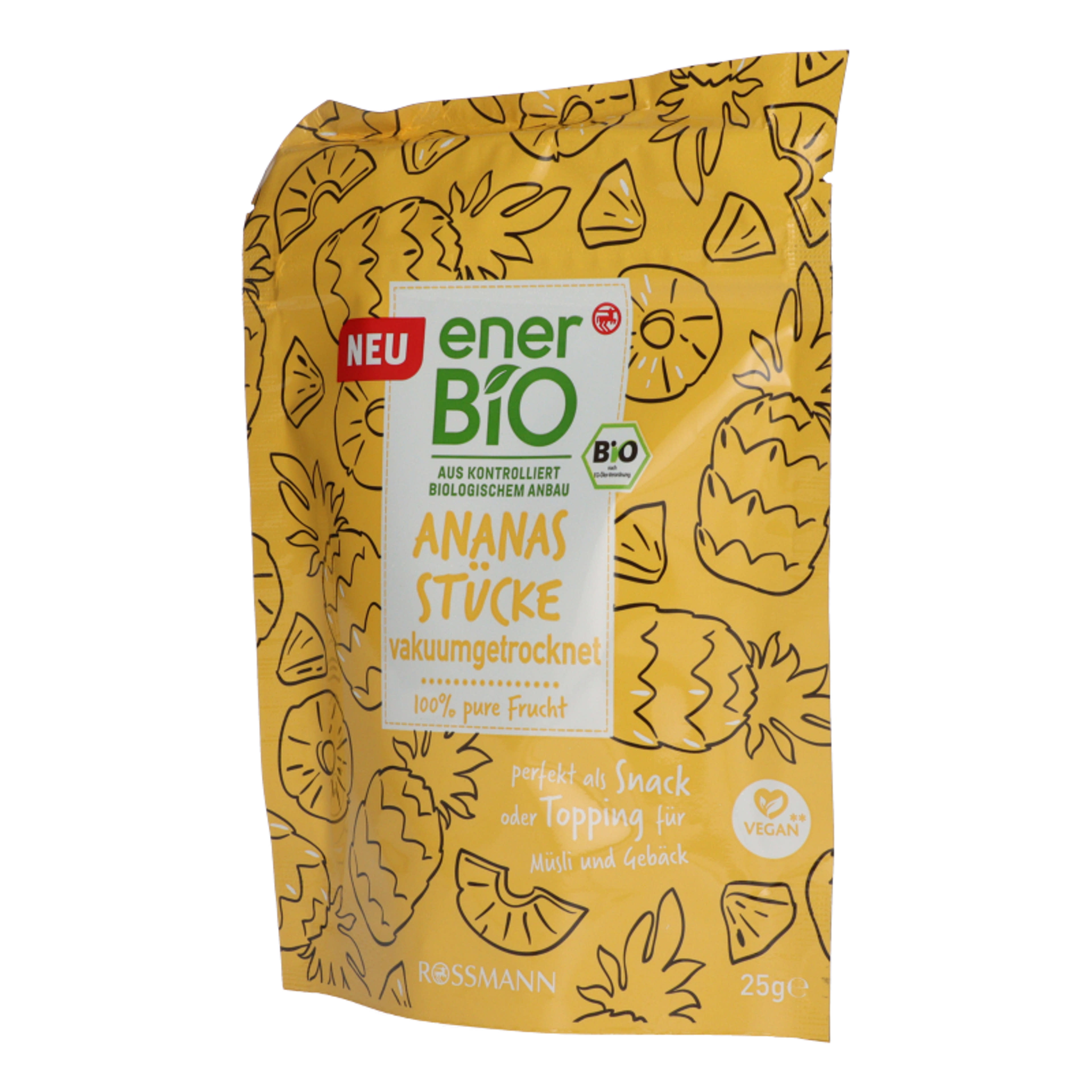 Ener-Bio ananász szeletek - 25 g-2