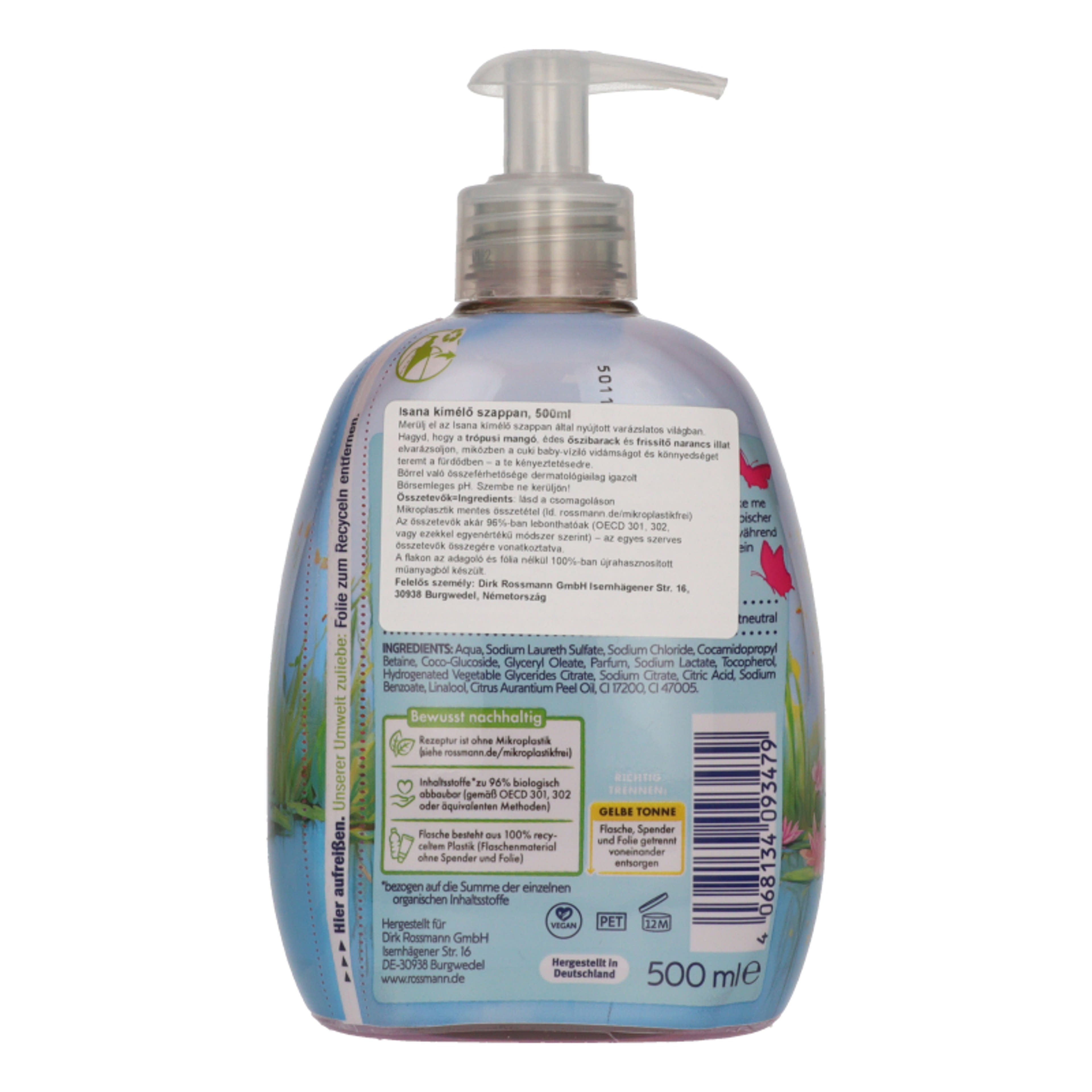 Isana Hippo folyékony szappan - 500 ml-3