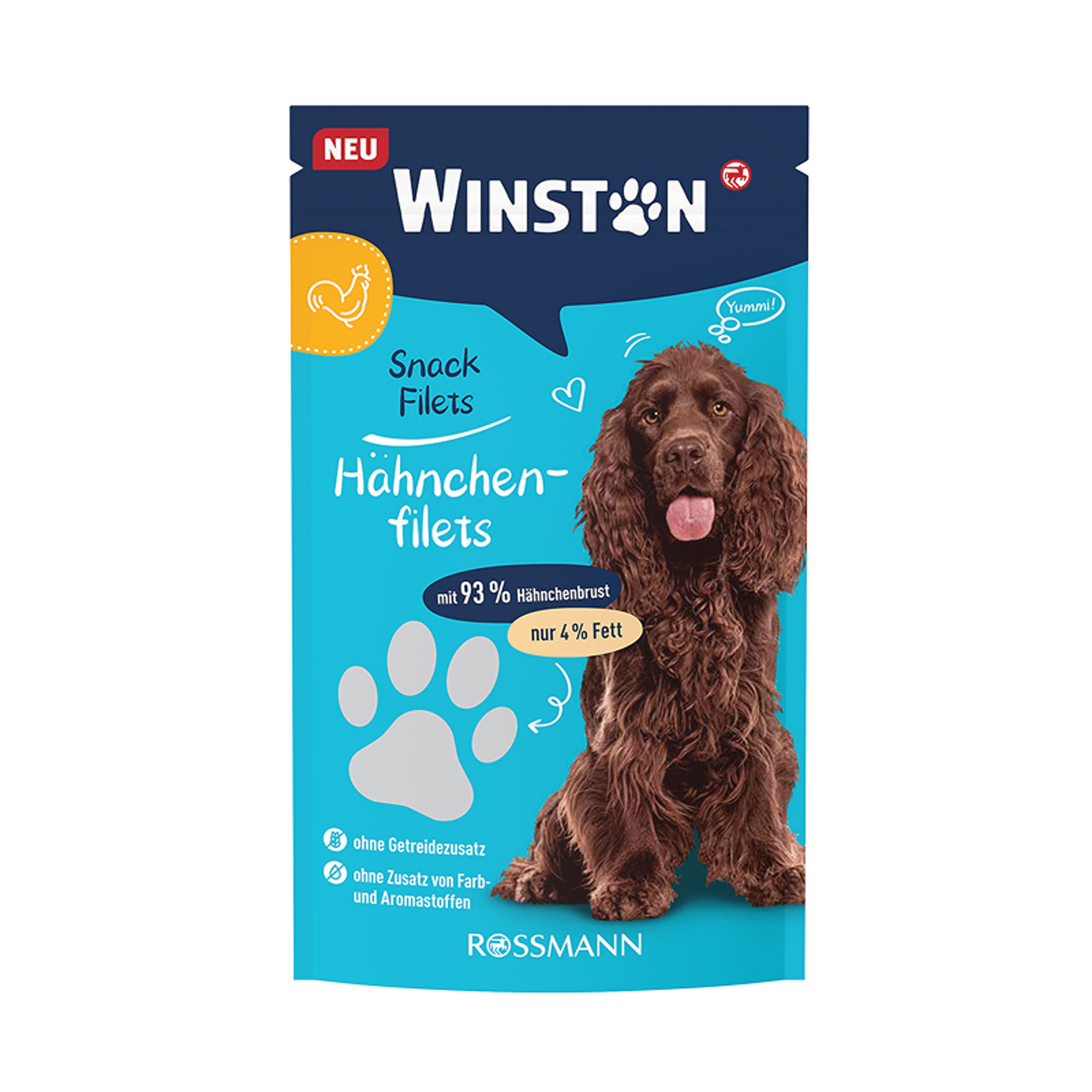 Winston csirkemellfilé kutyáknak kiegészítő állateledel kutyák számára - 80 g
