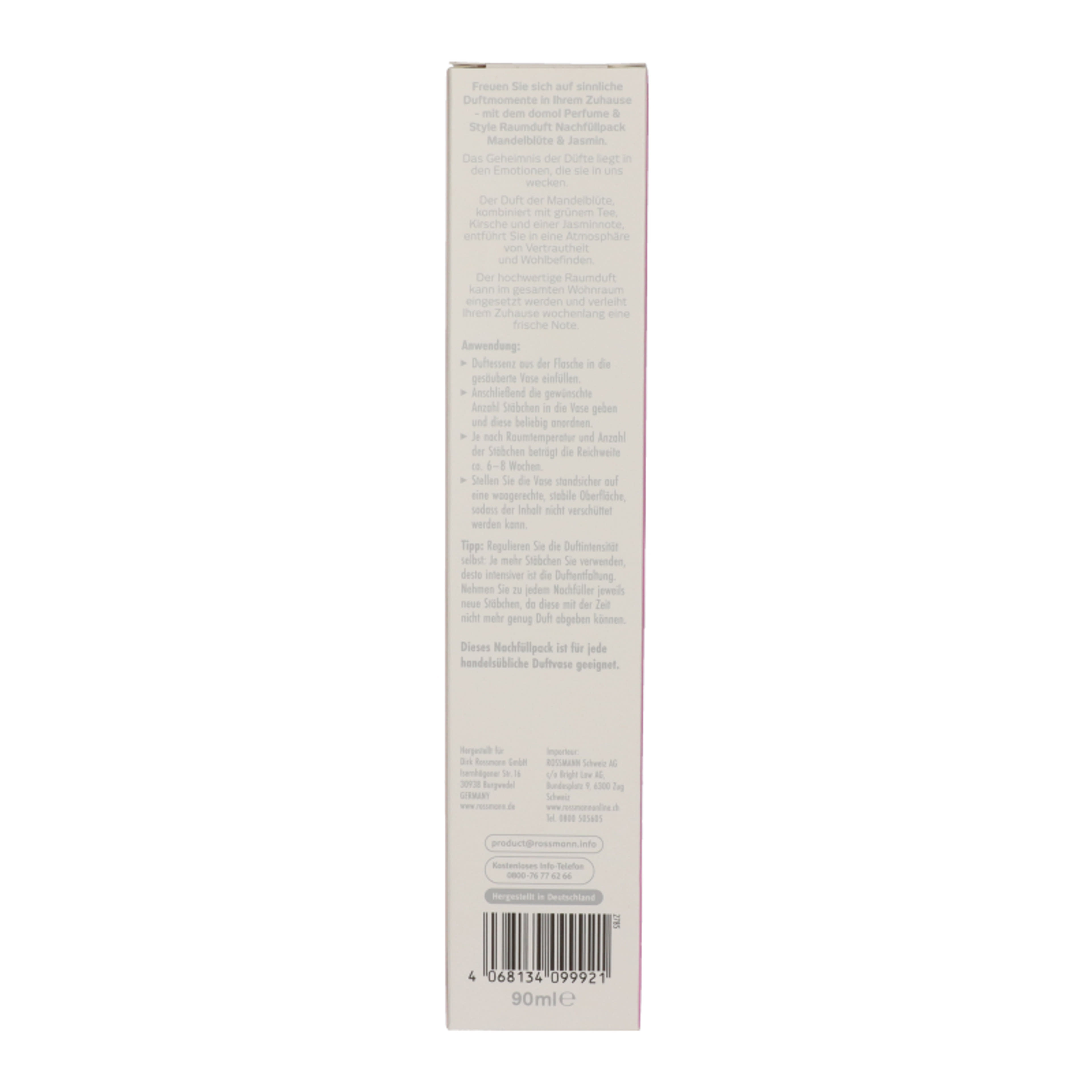Domol pálcás illatosító mandulavirág és jázmin illattal - 90 ml-3