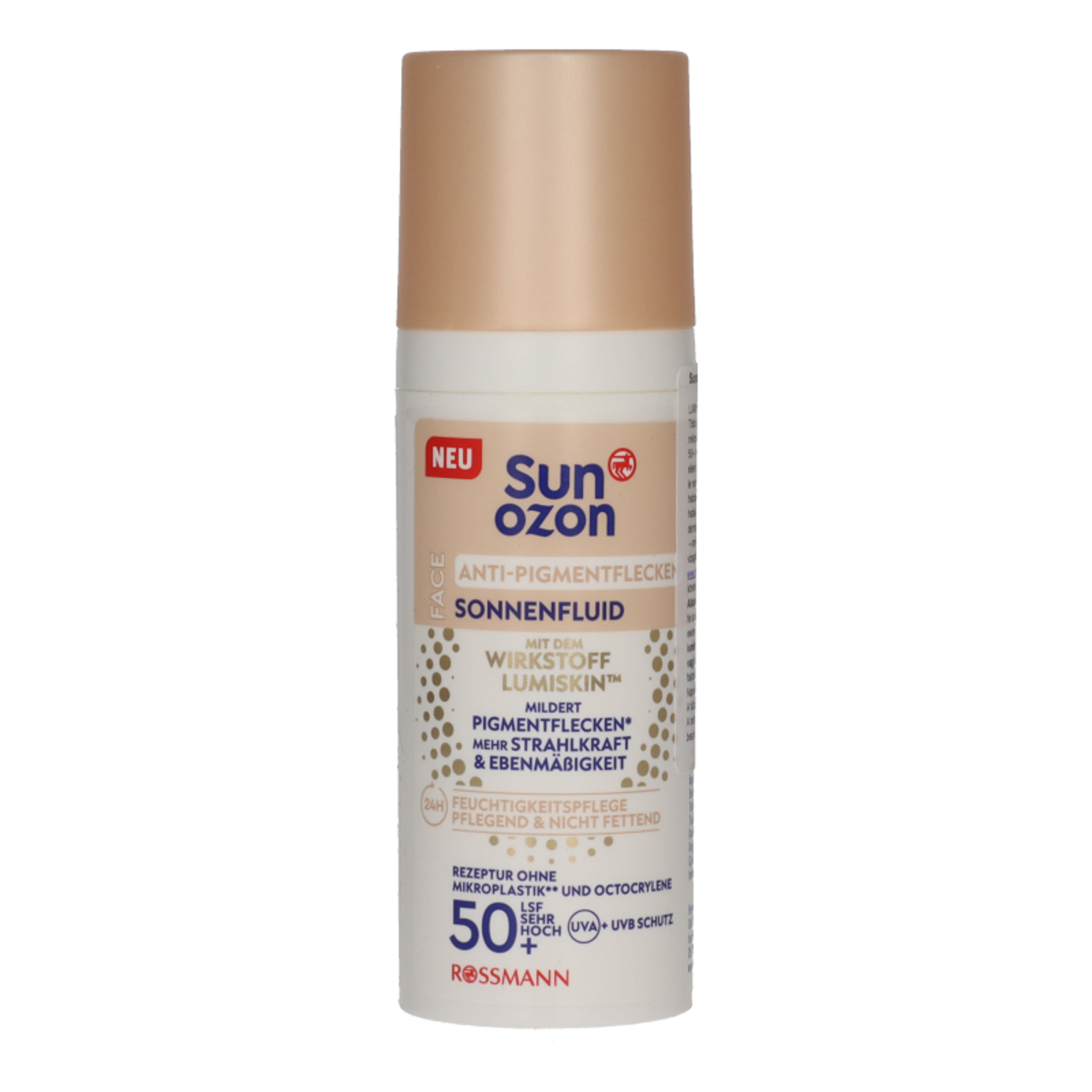 Sunozon Anti Dark Spot fényvédő folyadék SPF50+ - 50 ml