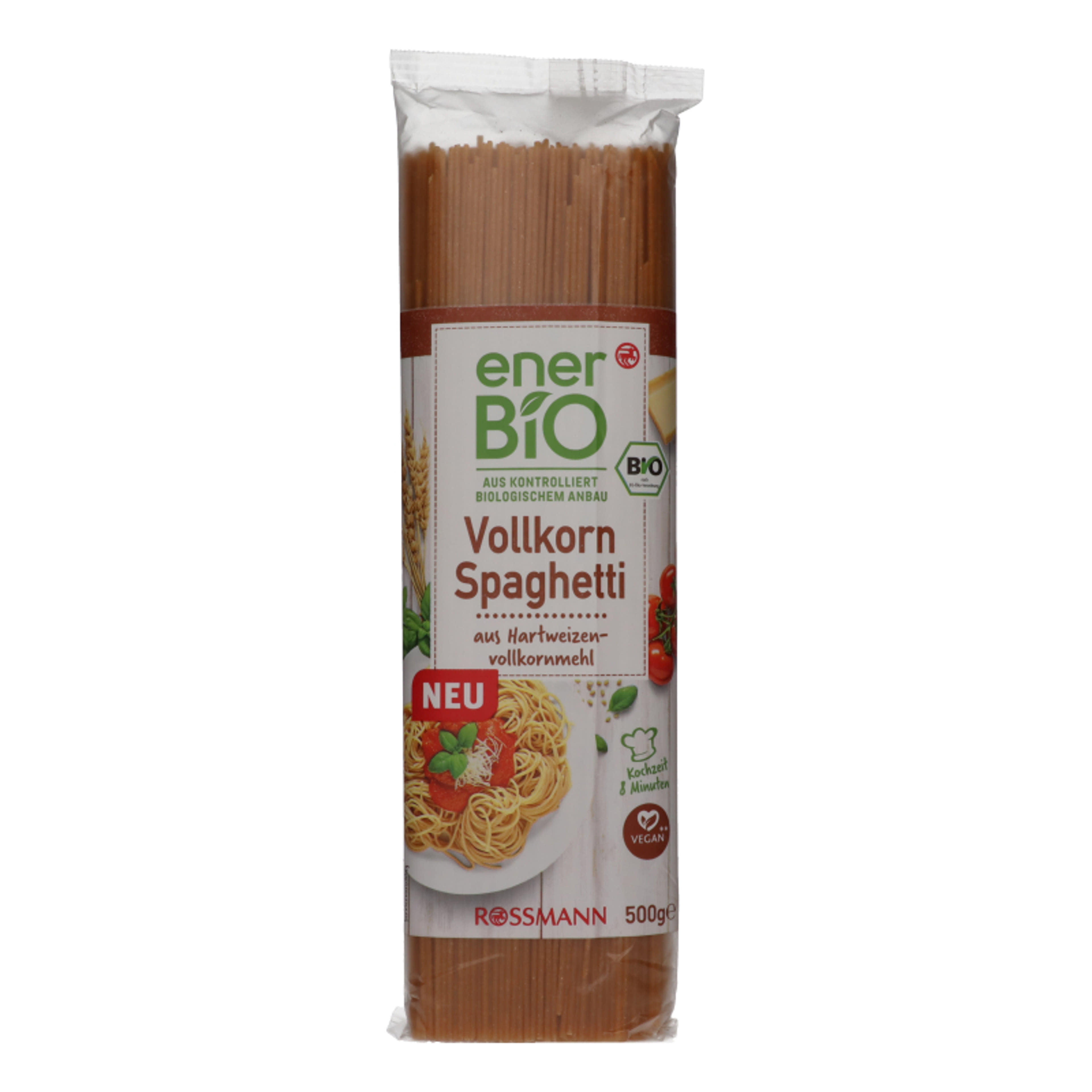 Ener-bio teljes kiörlésű spagetti - 500 g