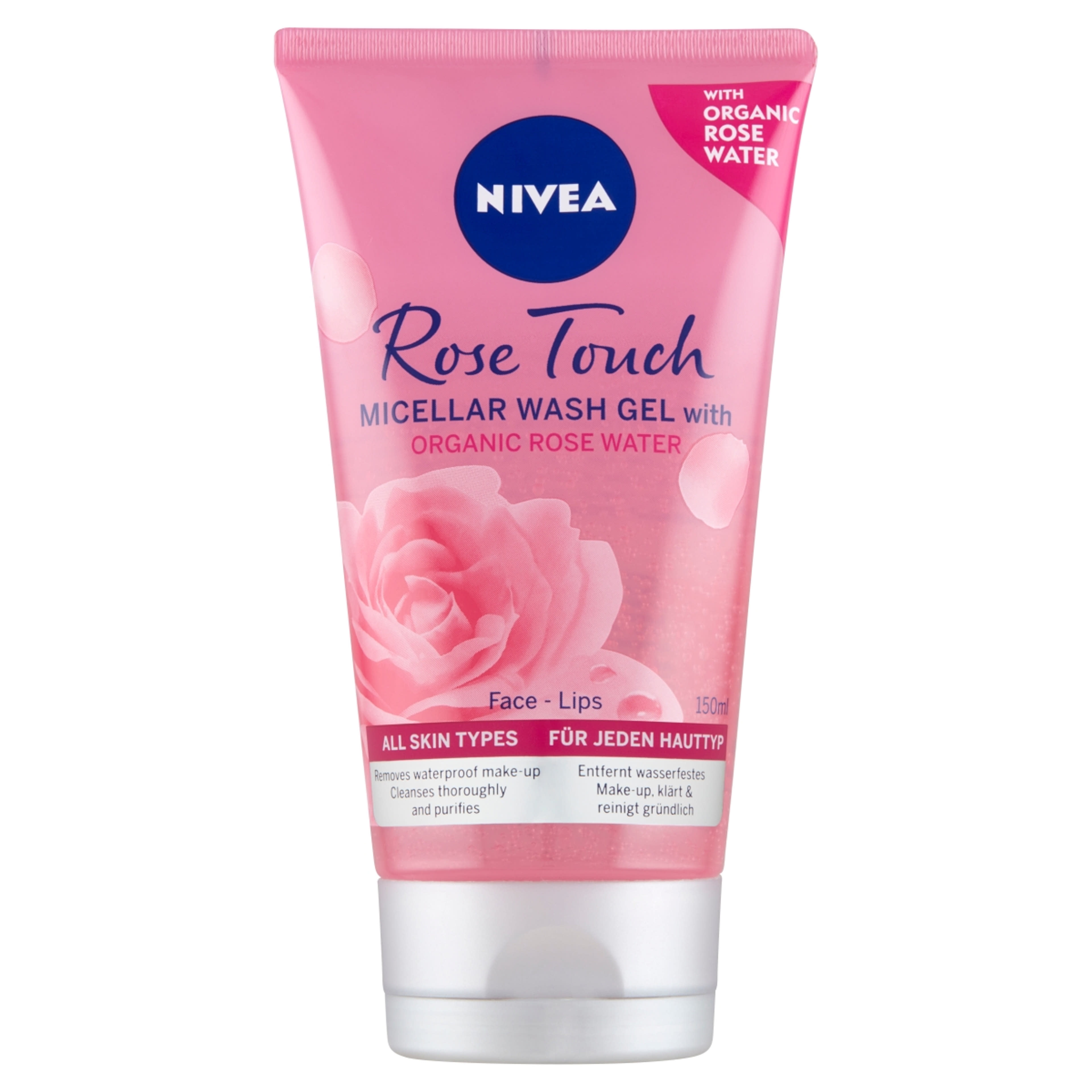 Nivea rózsavizes micellás arclemosó gél - 150 ml-1