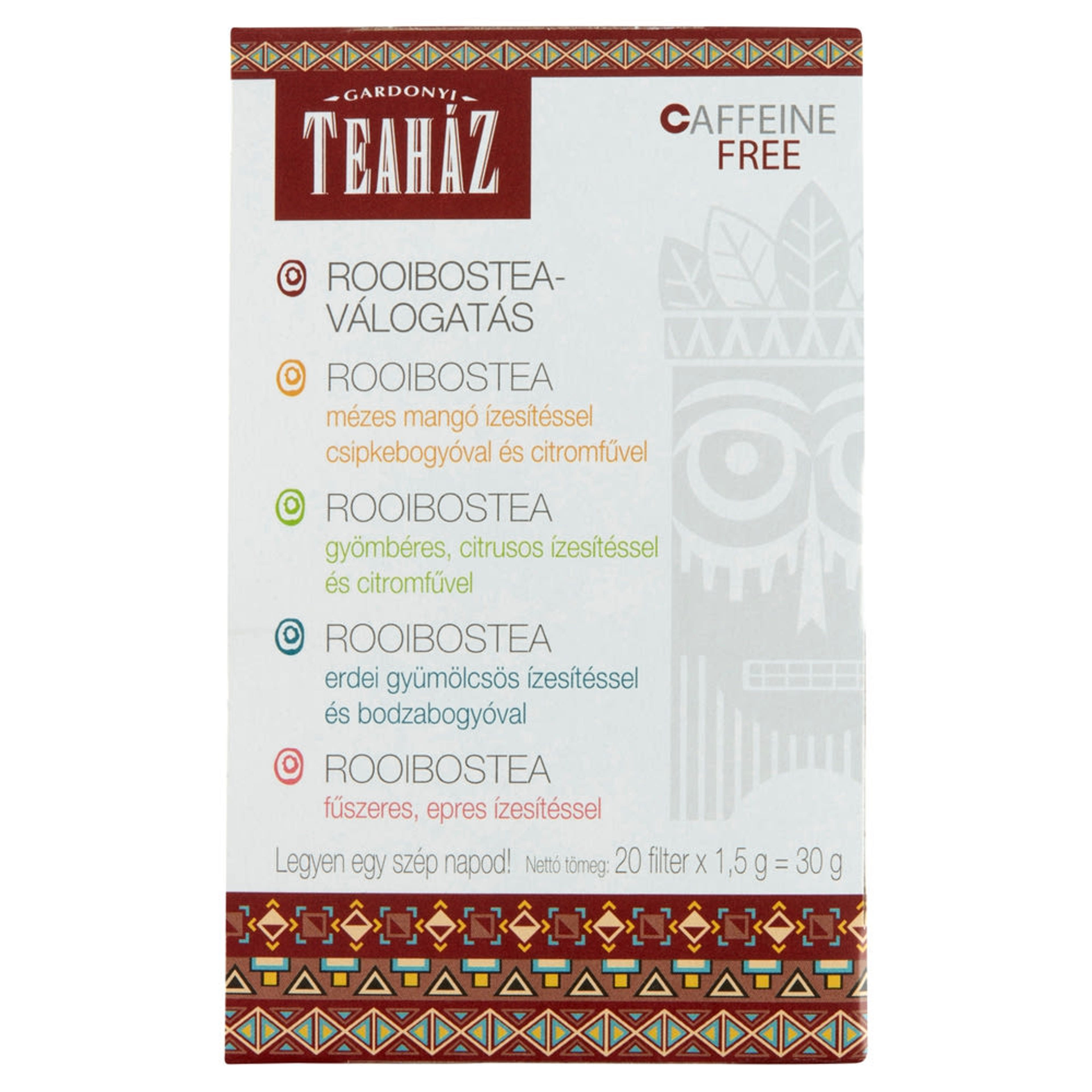 Gárdonyi Teaház Rooibostea-válogatás - 30 g