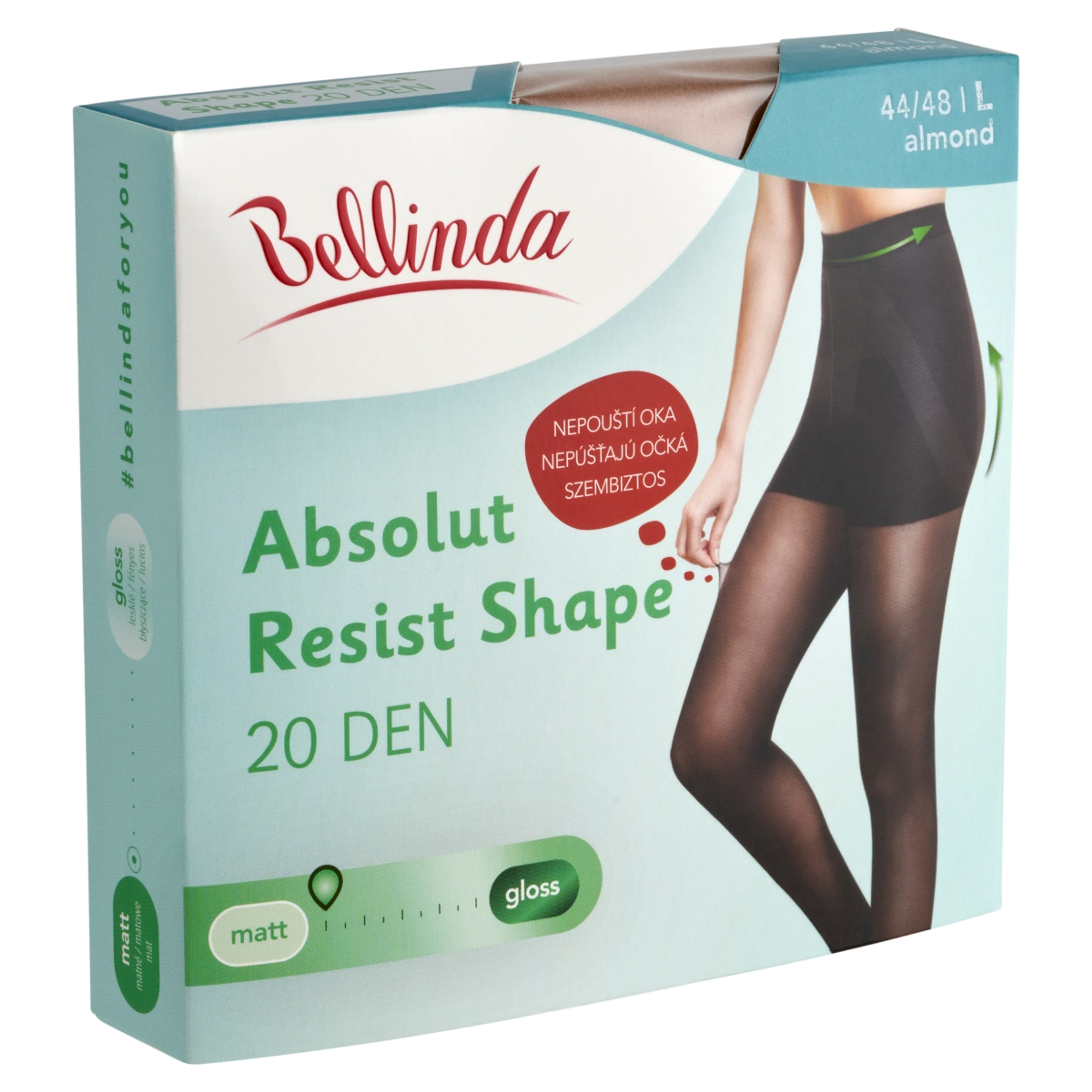 Bellinda absolut resist shape almond L harisnya - 1 db-2