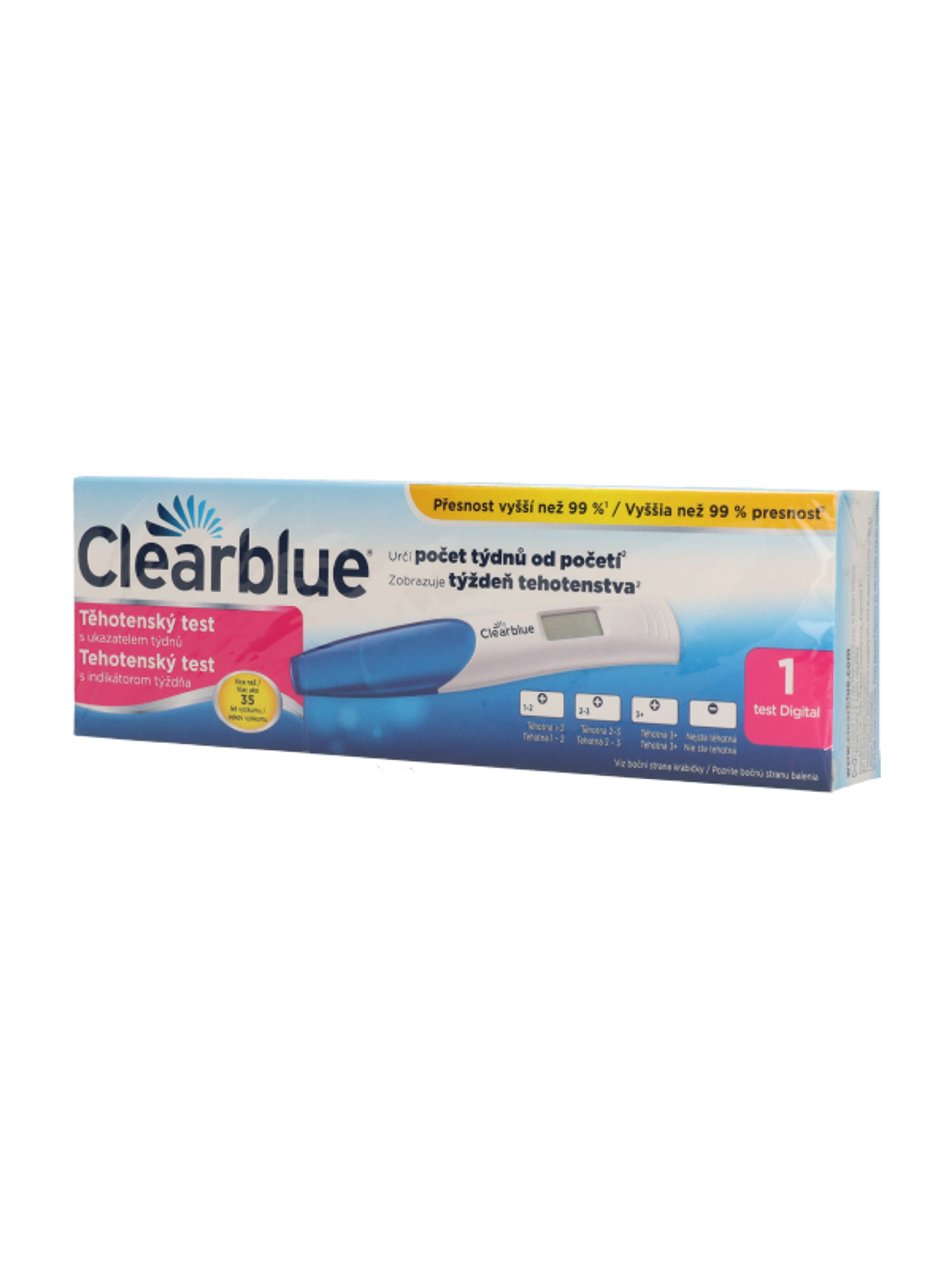 Clearblue Digitális terhességi teszt fogamzásjelzovel - 1 db-3