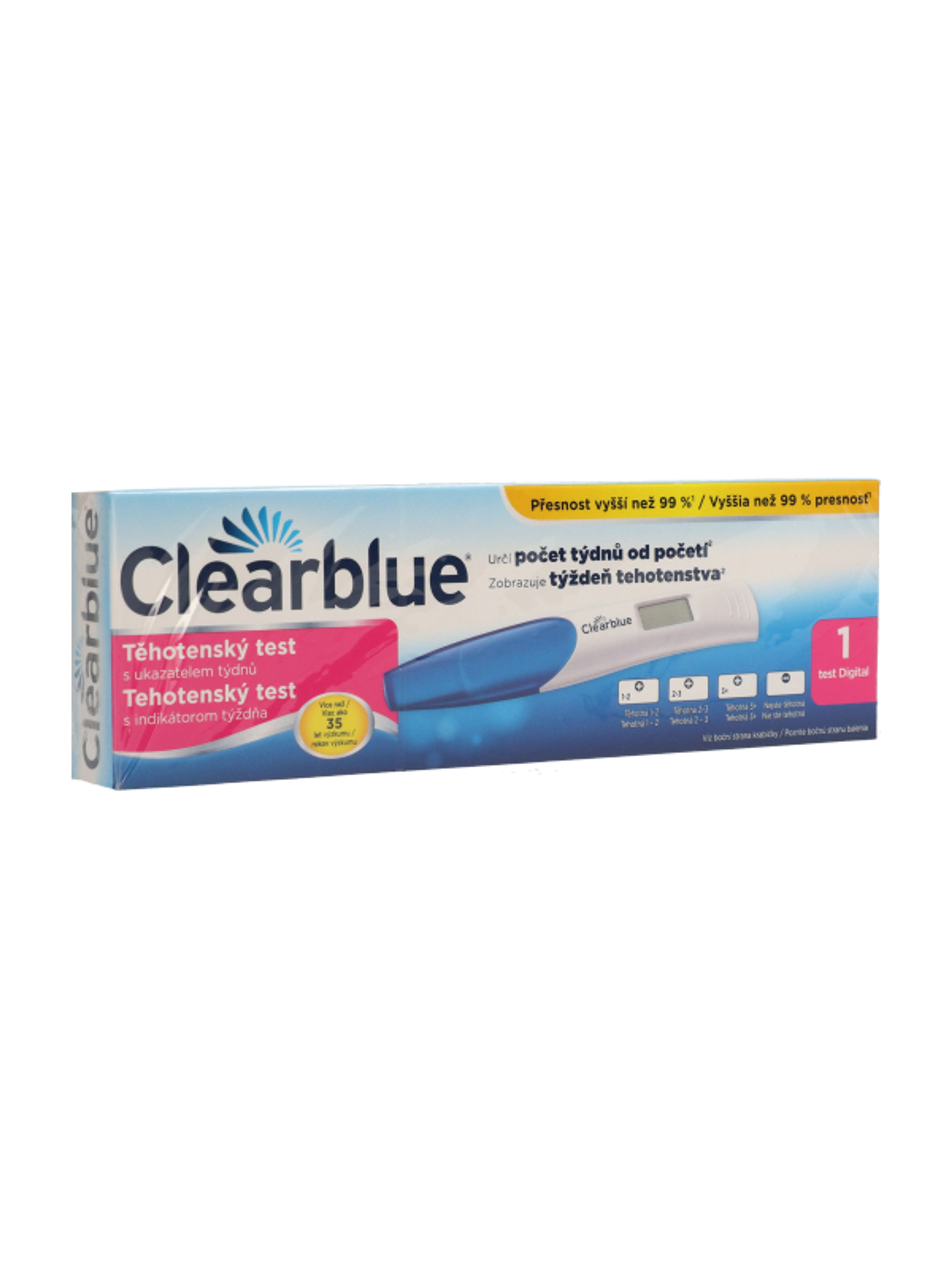 Clearblue Digitális terhességi teszt fogamzásjelzovel - 1 db-5