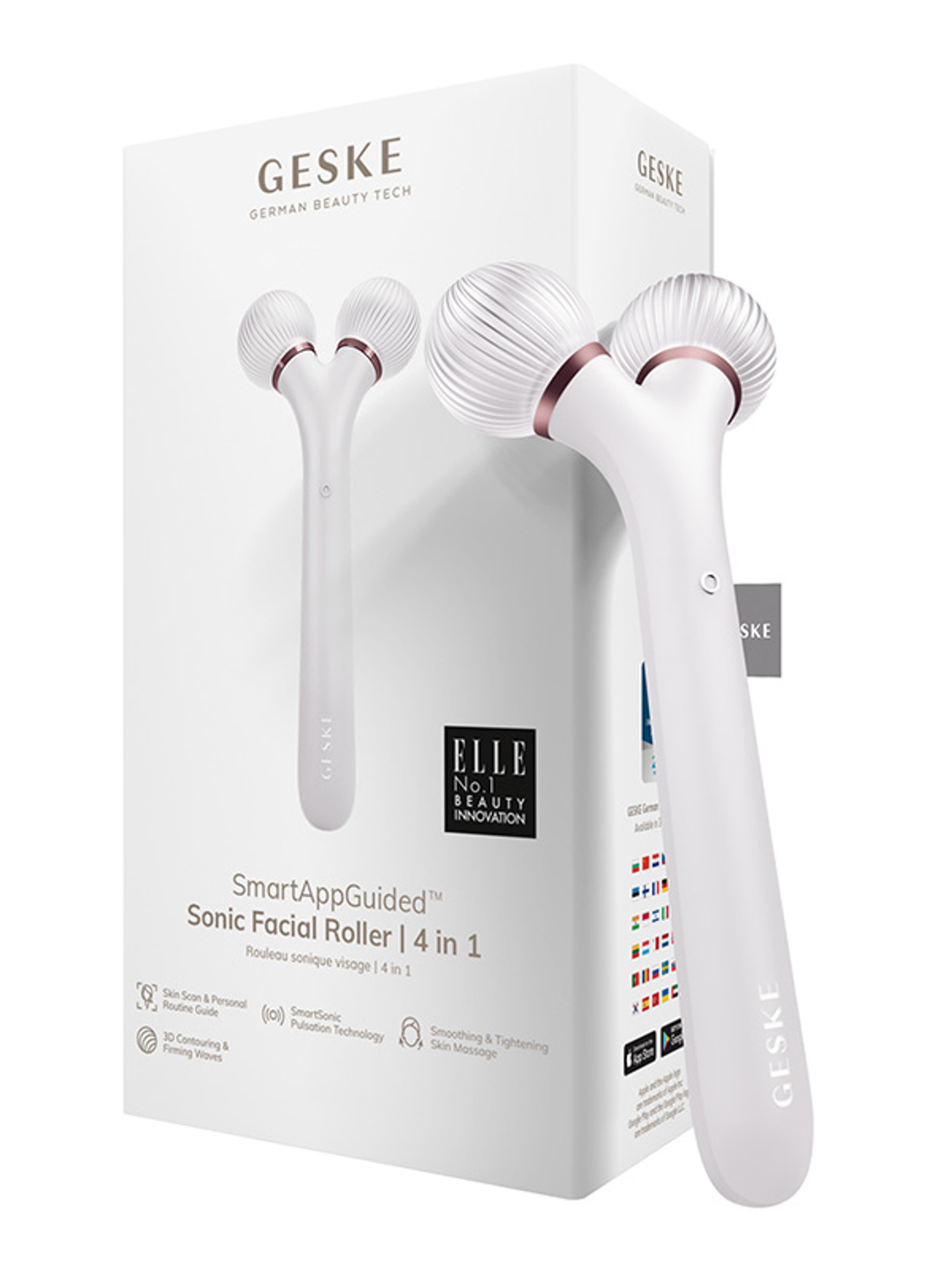 Geske mikrotűs arc és test henger 4in1 /gyöngyház - 1 db-2