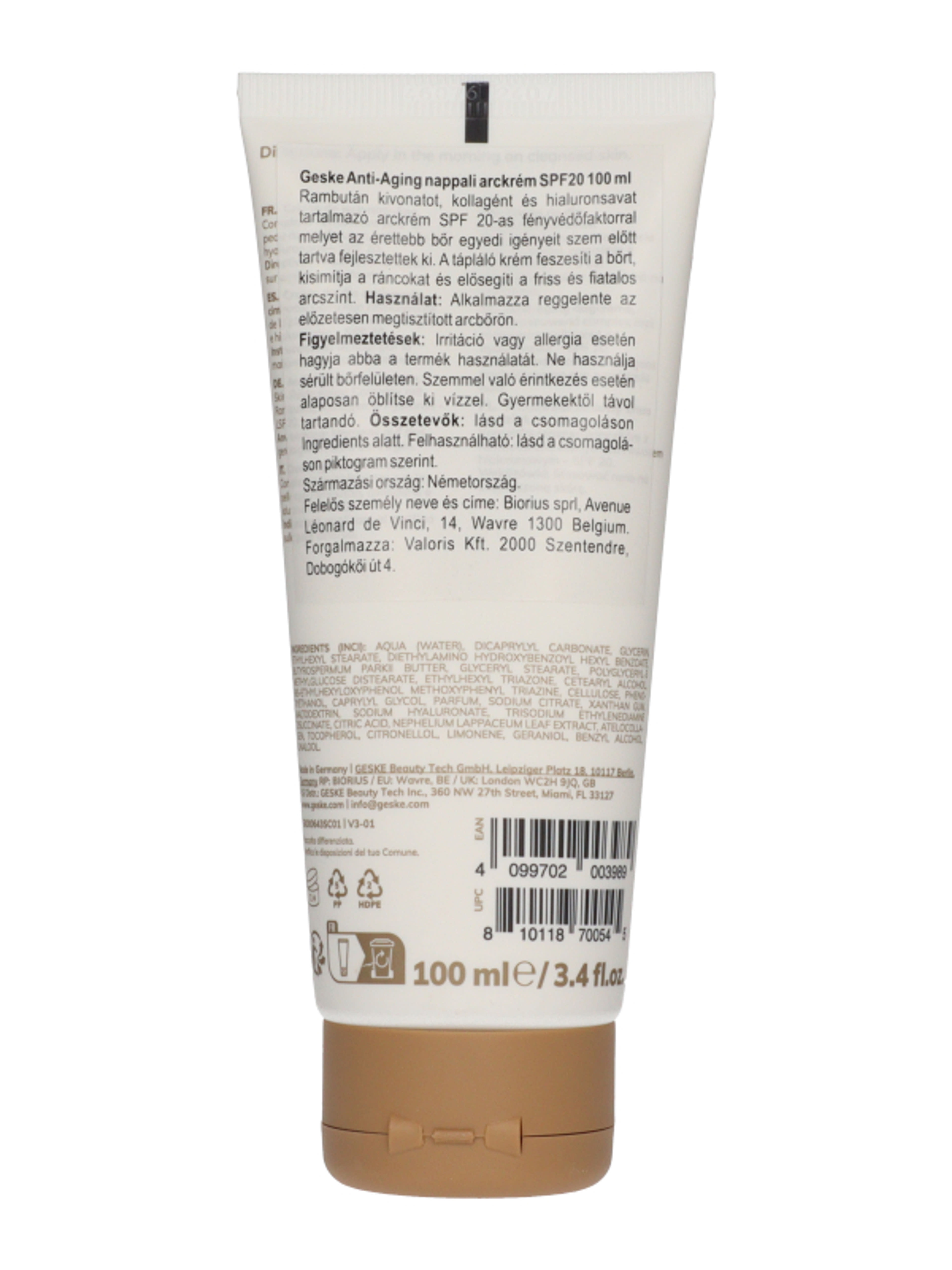 Geske Anti-Aging nappali arckrém SPF20 - 100 ml-3