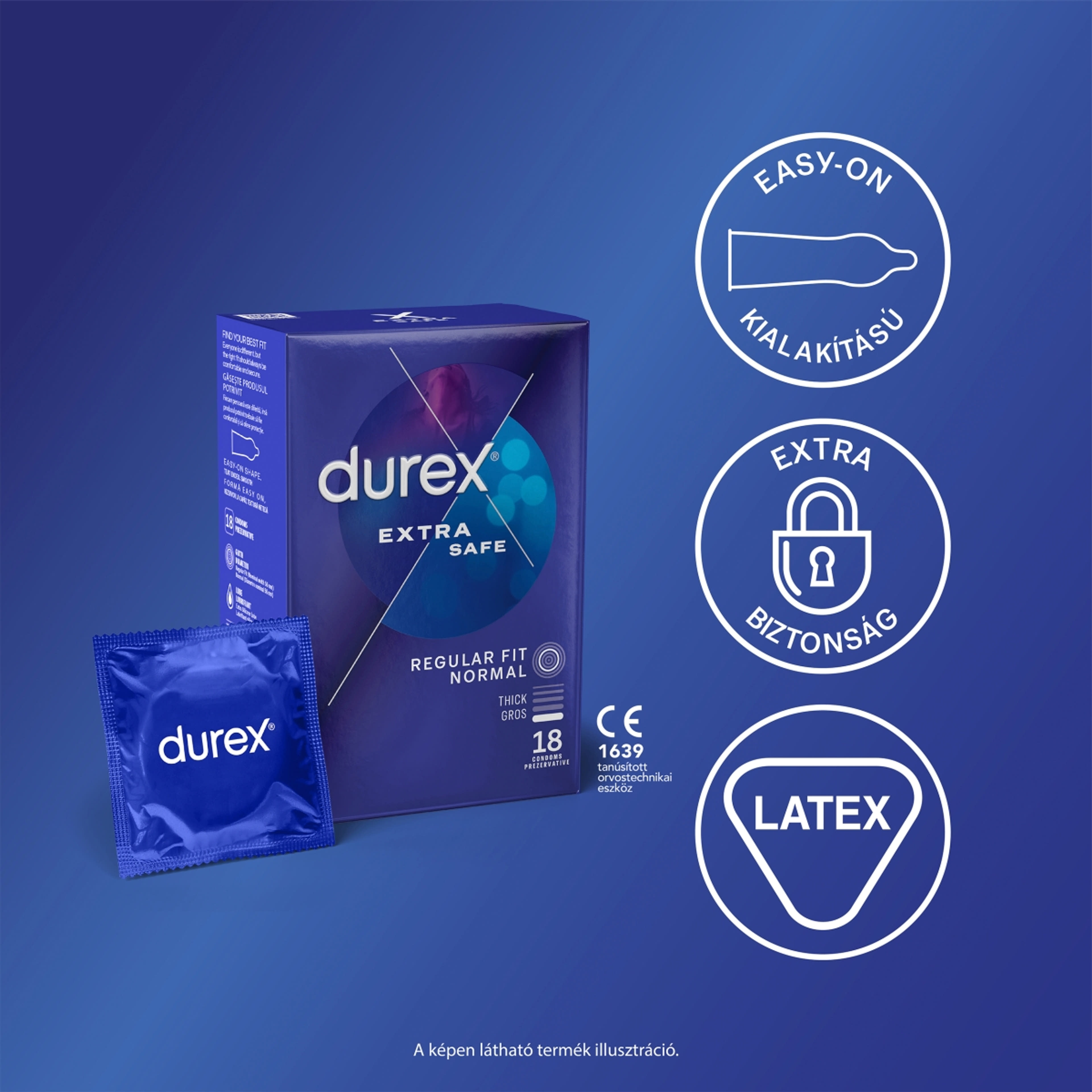 Durex Extra Safe óvszer - 18 db-3