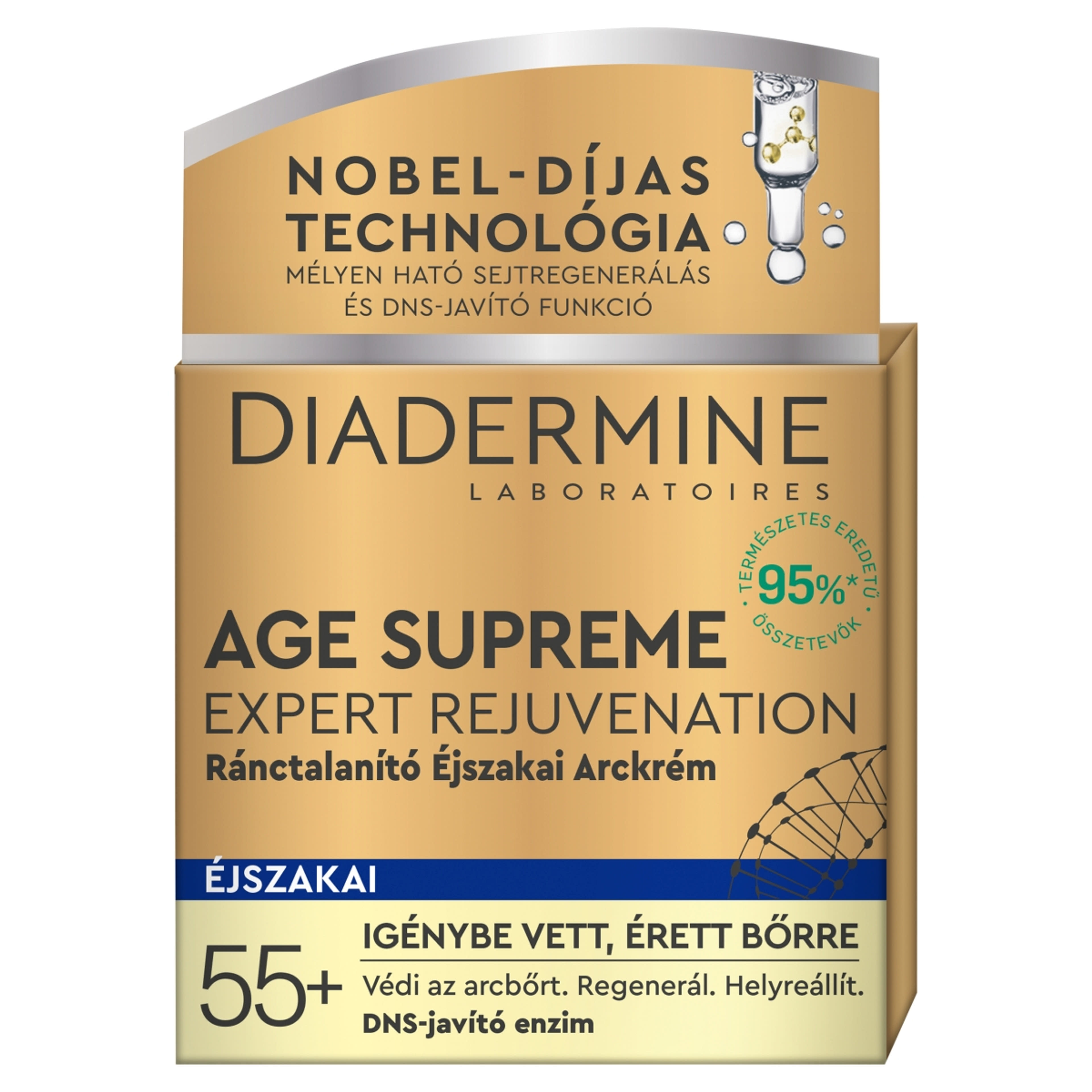 Diadermine Age Supreme Regeneration éjszakai krém érett bőrre - 50 ml-1