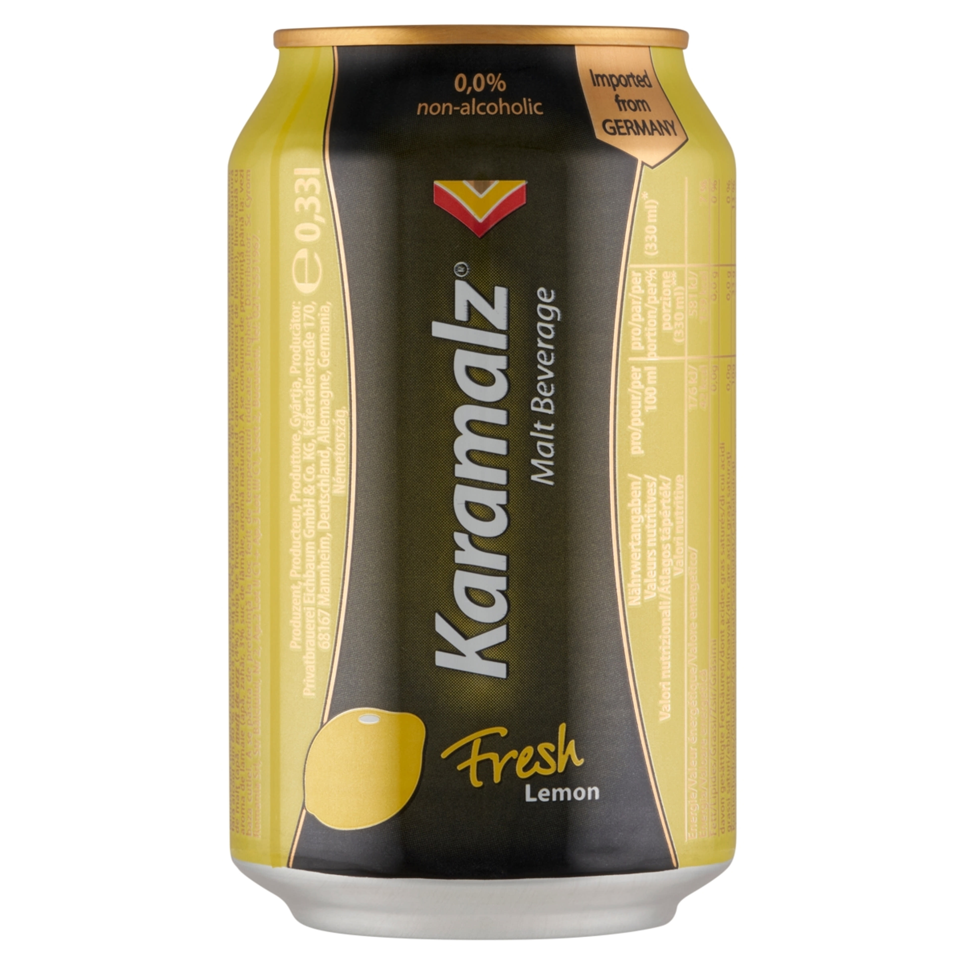 Karamalz malátaital citrom izű - 330 ml