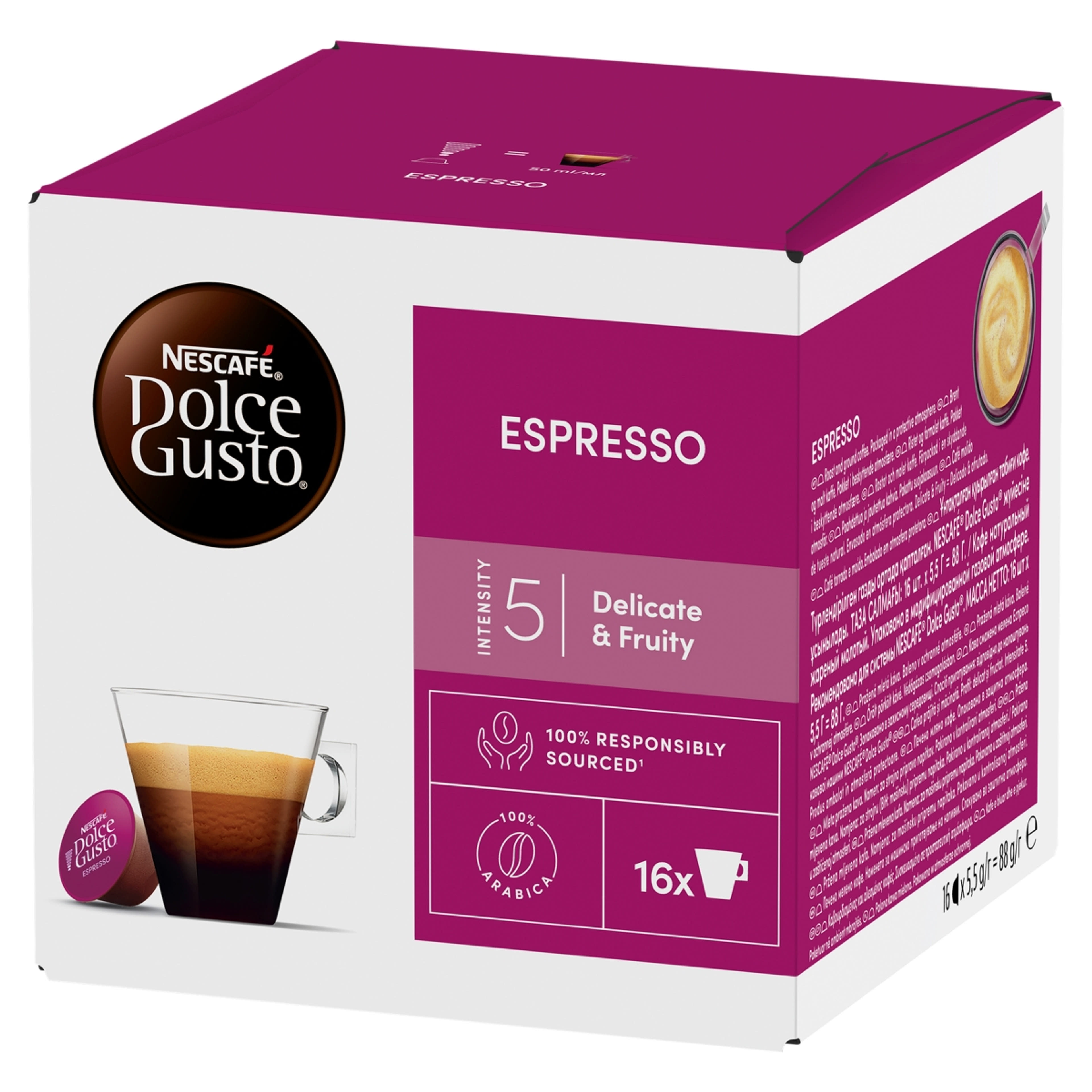 Nescafe Espresso Dolce Gusto kávékapszula - 16 db-2