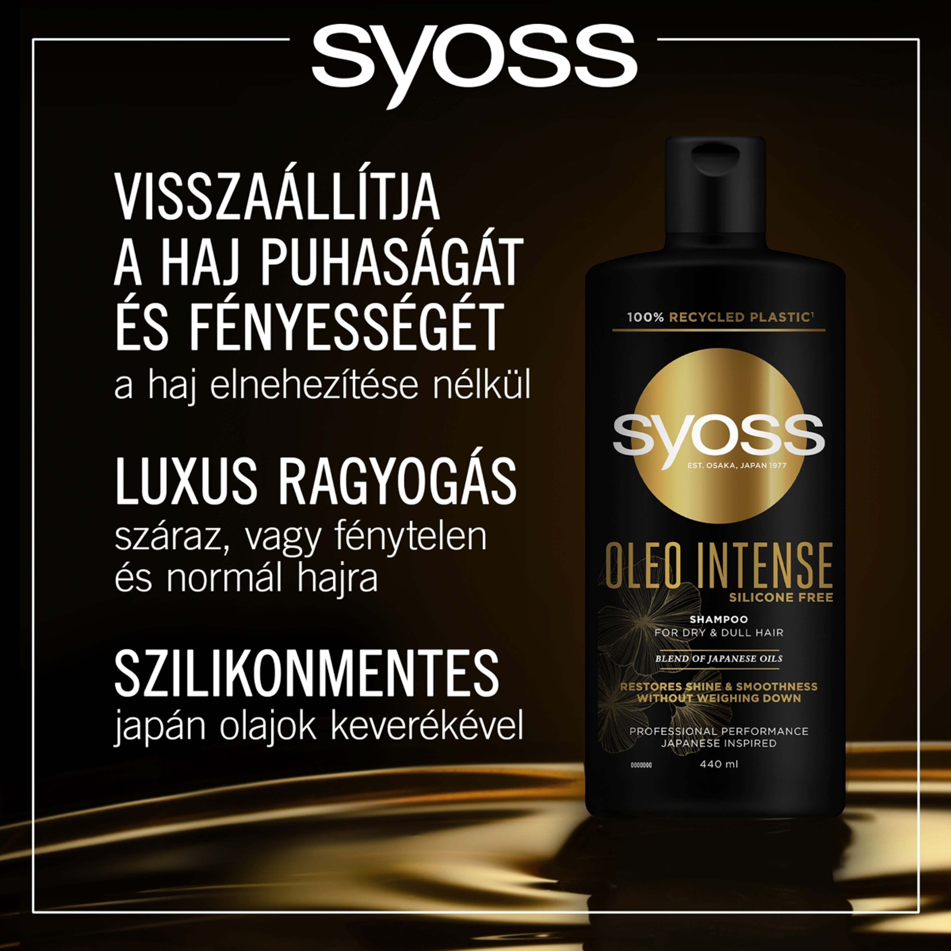 Syoss Oleo Intense sampon - 440 ml-2