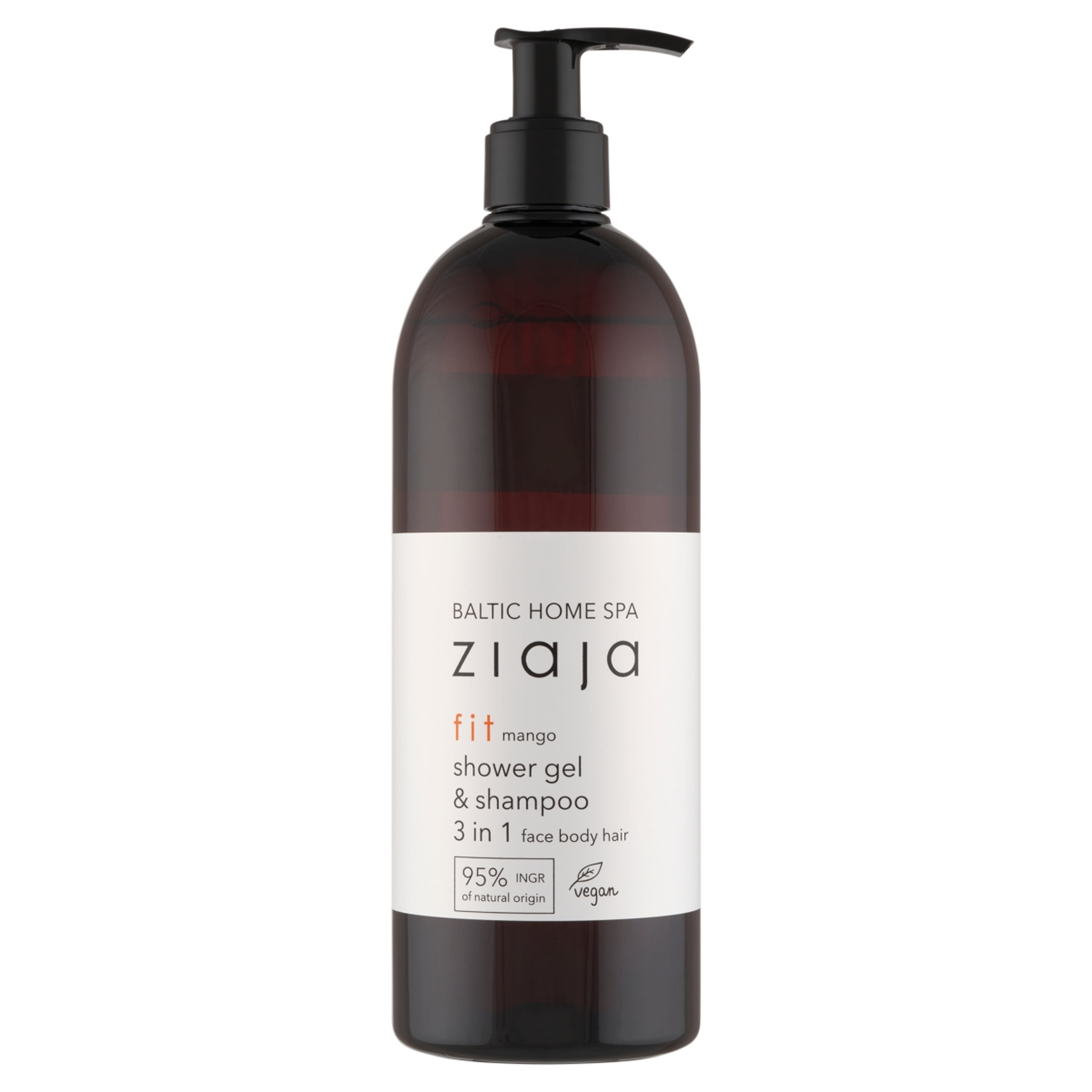 Ziaja Baltic Home Spa Fit tusfürdő és sampon - 500 ml