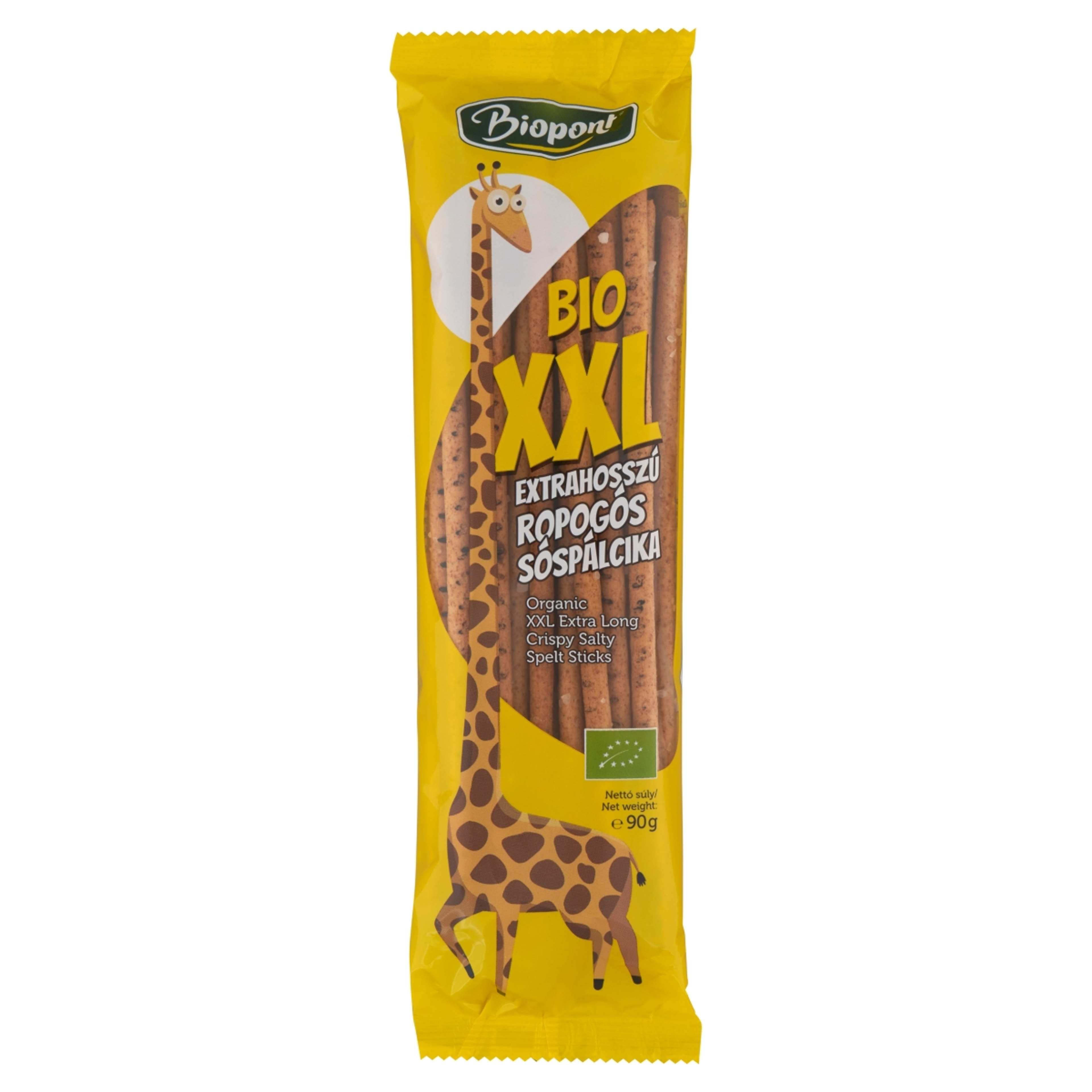 Biopont XL extra hosszú ropogós bio sóspálcika - 90 g-1