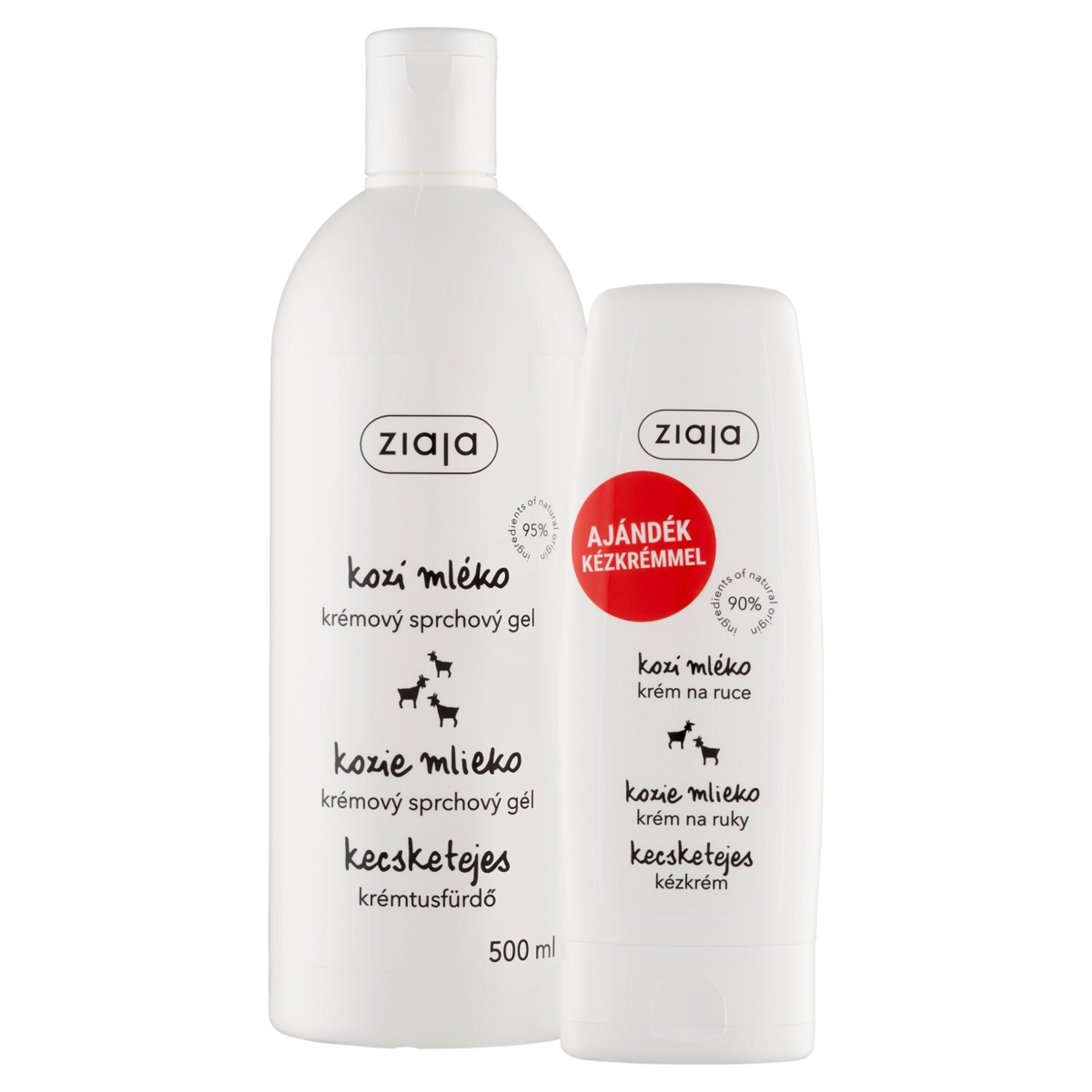 Ziaja kecsketejes krémtusfürdő - 500 ml