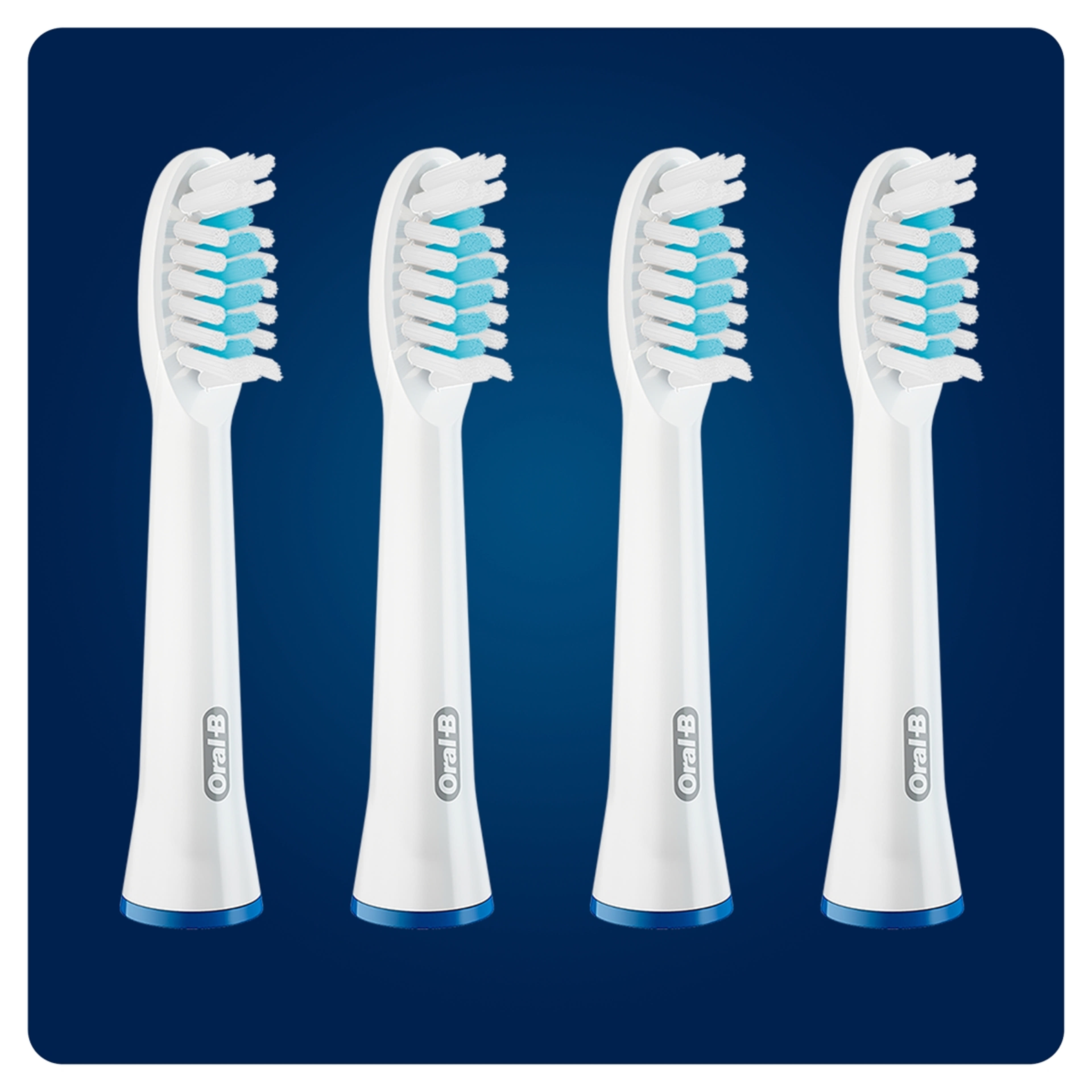 Oral B pulsonic sensitiv elektromos fogkefe pótfej - 4 db-8