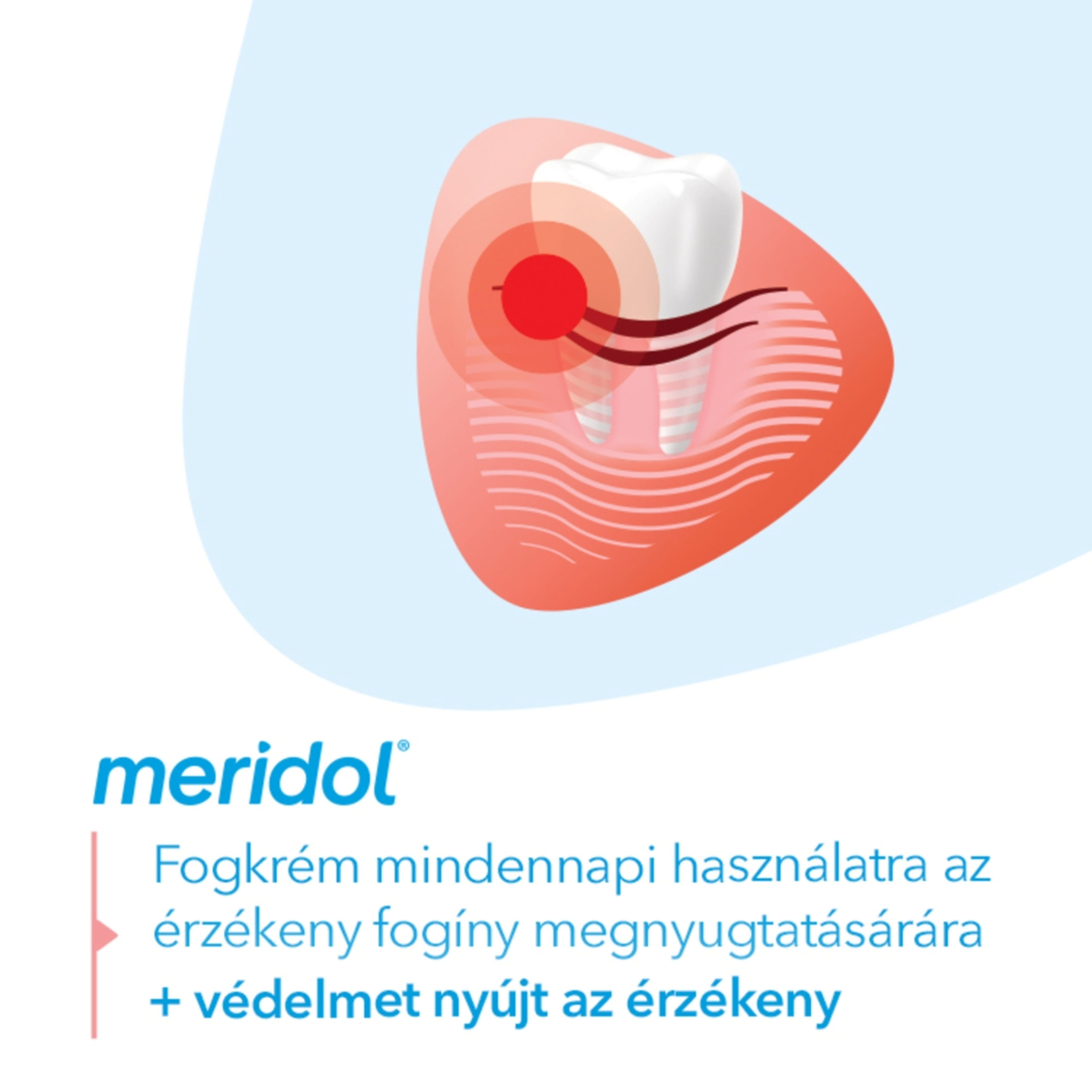 Meridol Complete Care fogkrém érzékeny fogíny és fogak védelmére - 75 ml-5