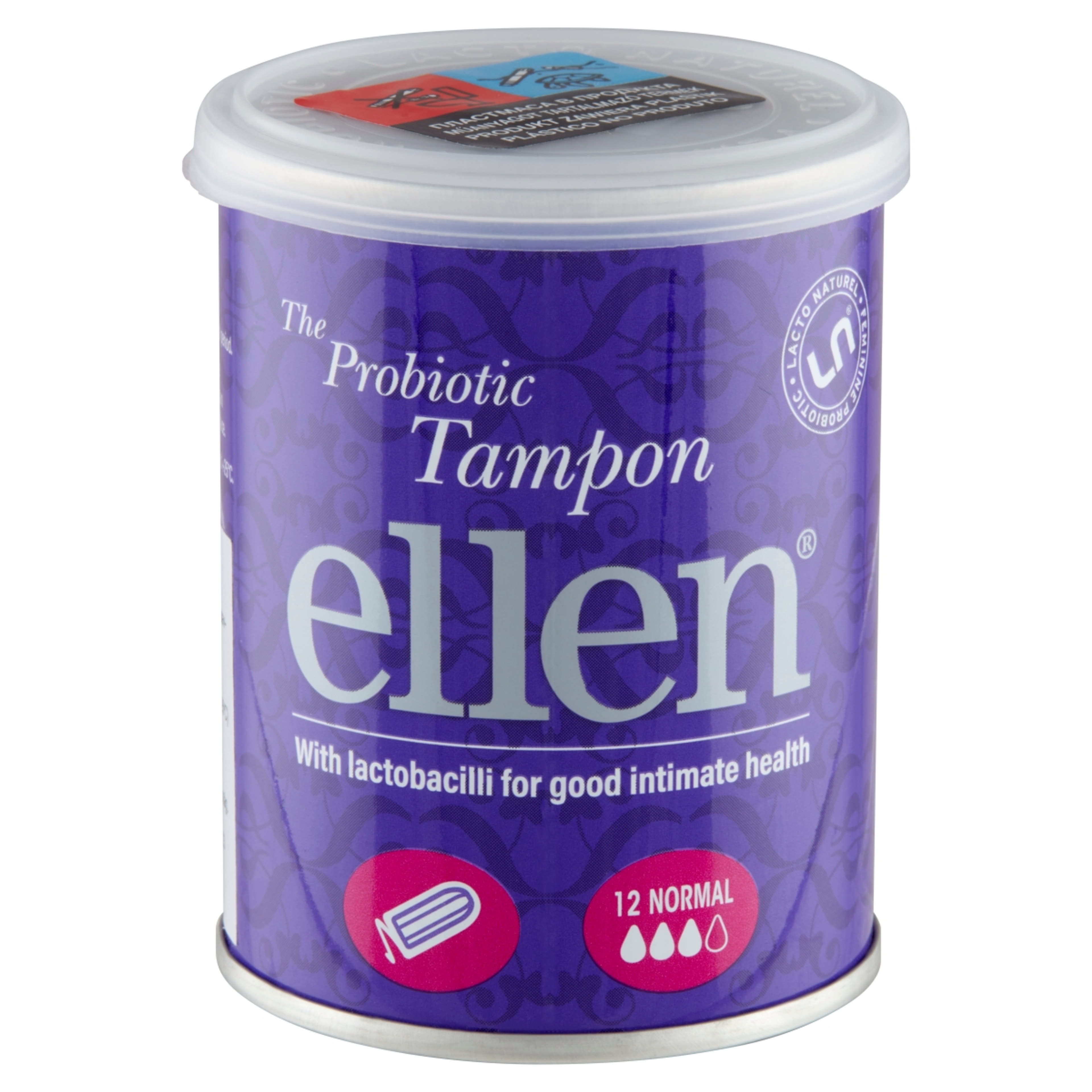 Ellen probiotikus tampon, normál - 12 db-2